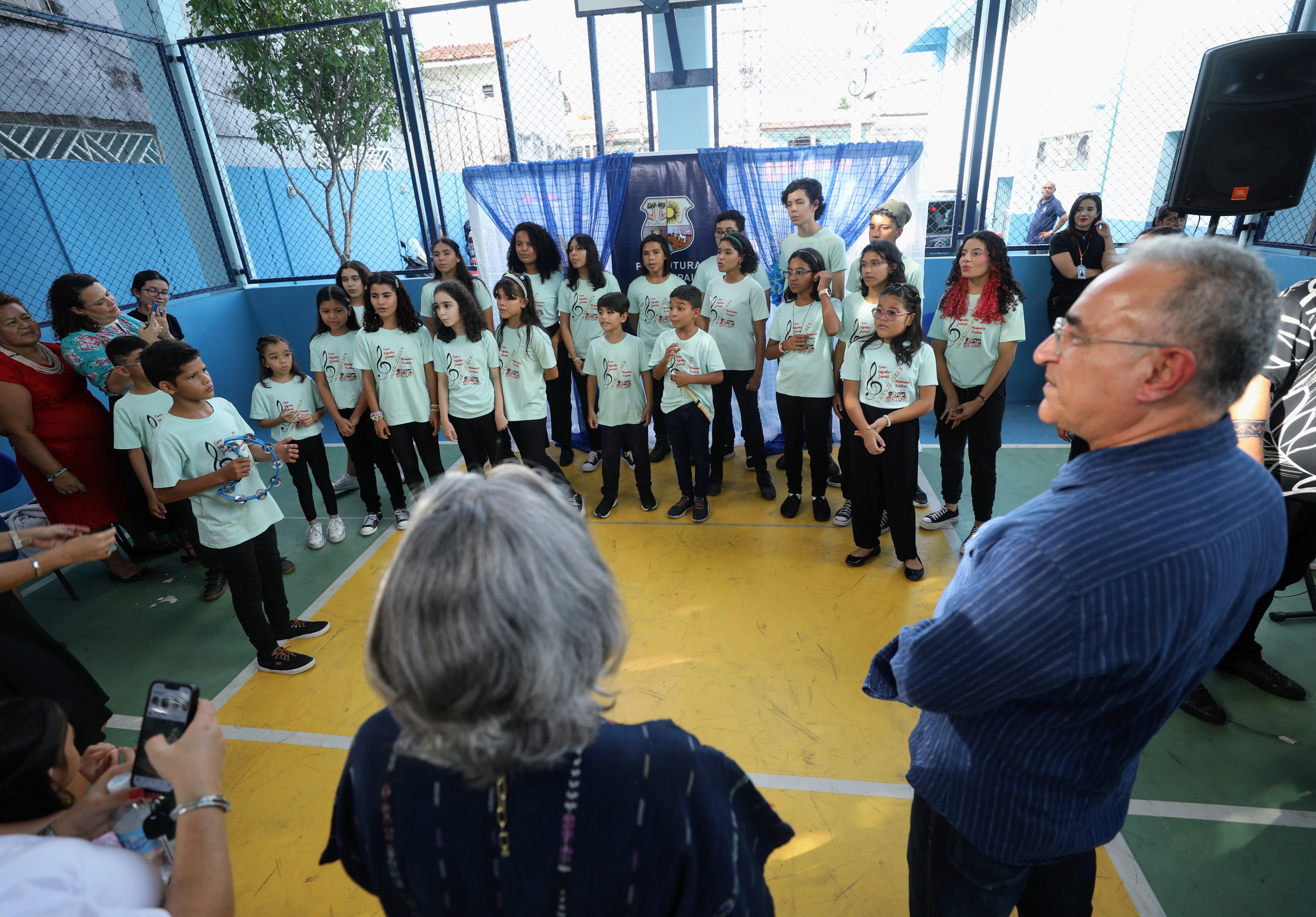 Escola Manuela Freitas é entregue completamente reformada à comunidade do bairro de São Brás