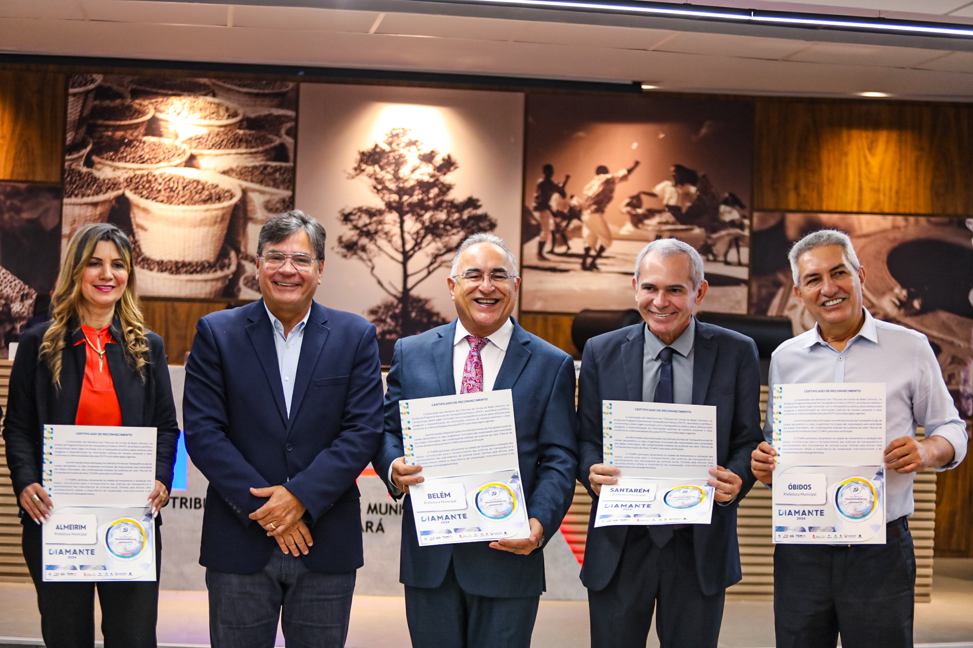 Prefeitura de Belém recebe Selo de Diamante de Transparência Pública