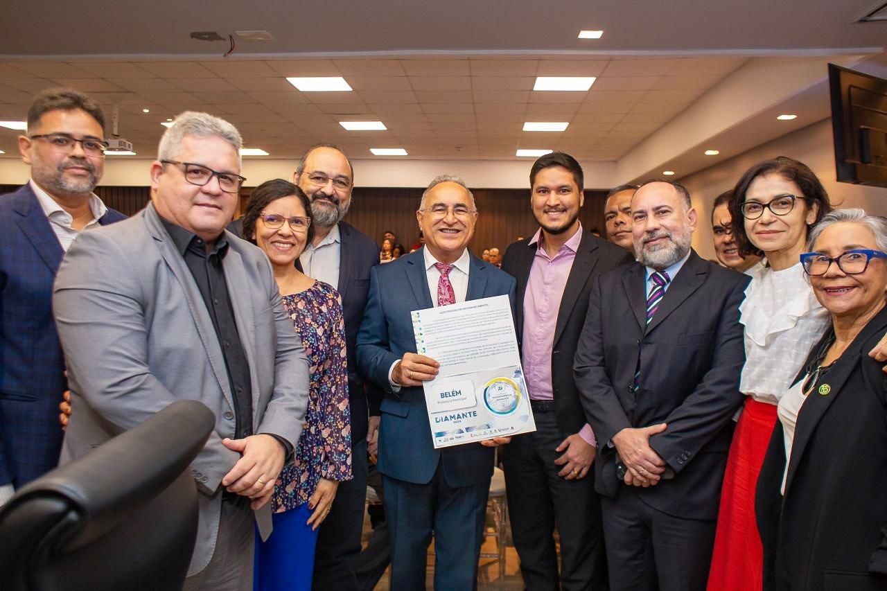 Prefeitura de Belém recebe Selo de Diamante de Transparência Pública