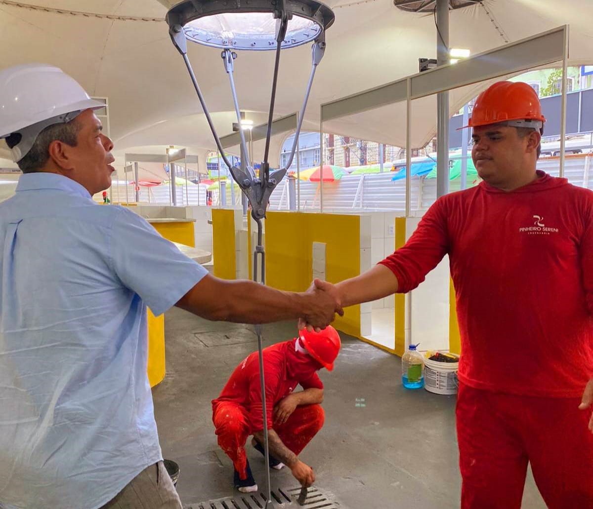 Prefeitura de Belém conclui a revitalização de mais 168 boxes na feira tradicional do Ver-o-Peso