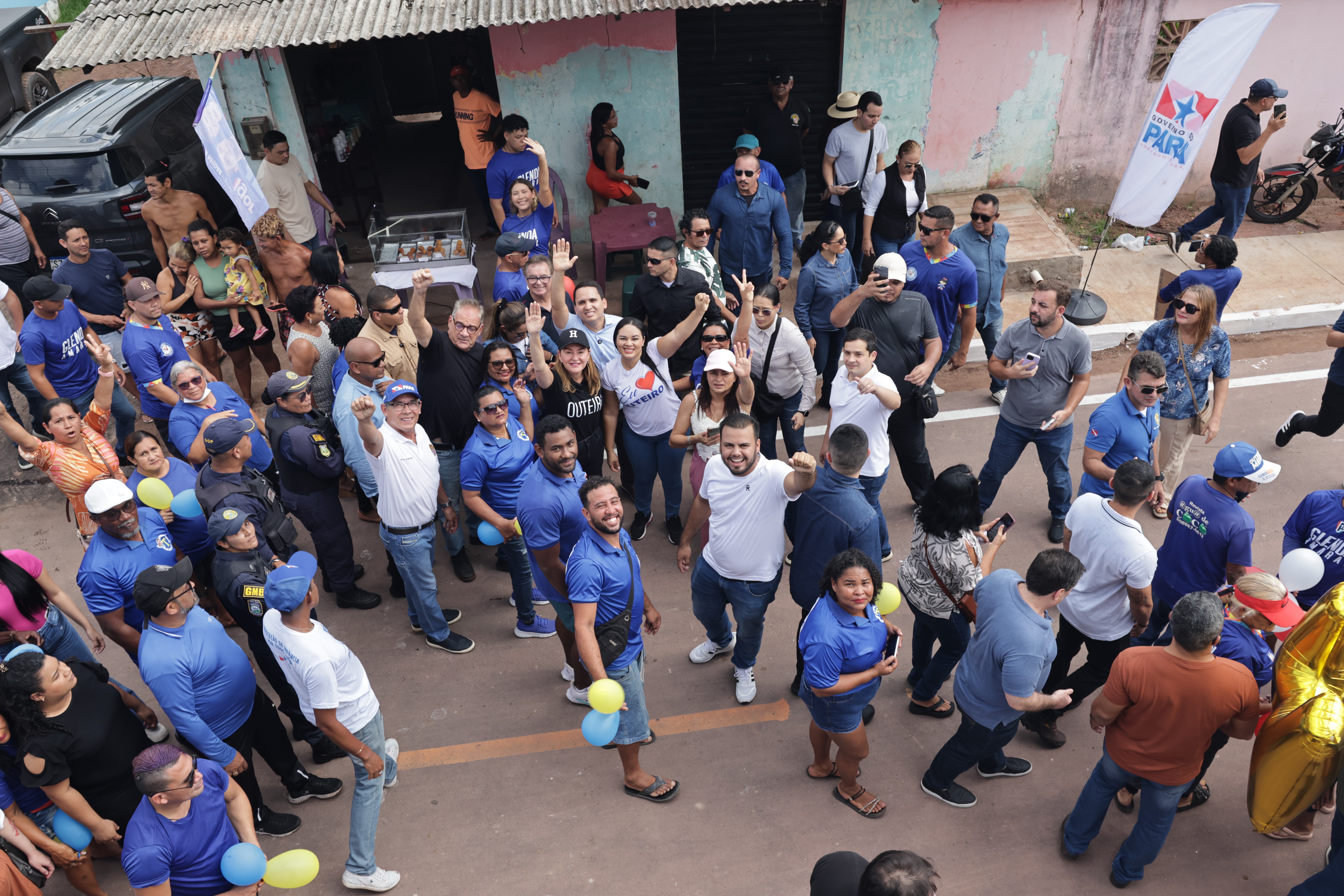 Obra do governo do Estado beneficia moradores de Outeiro