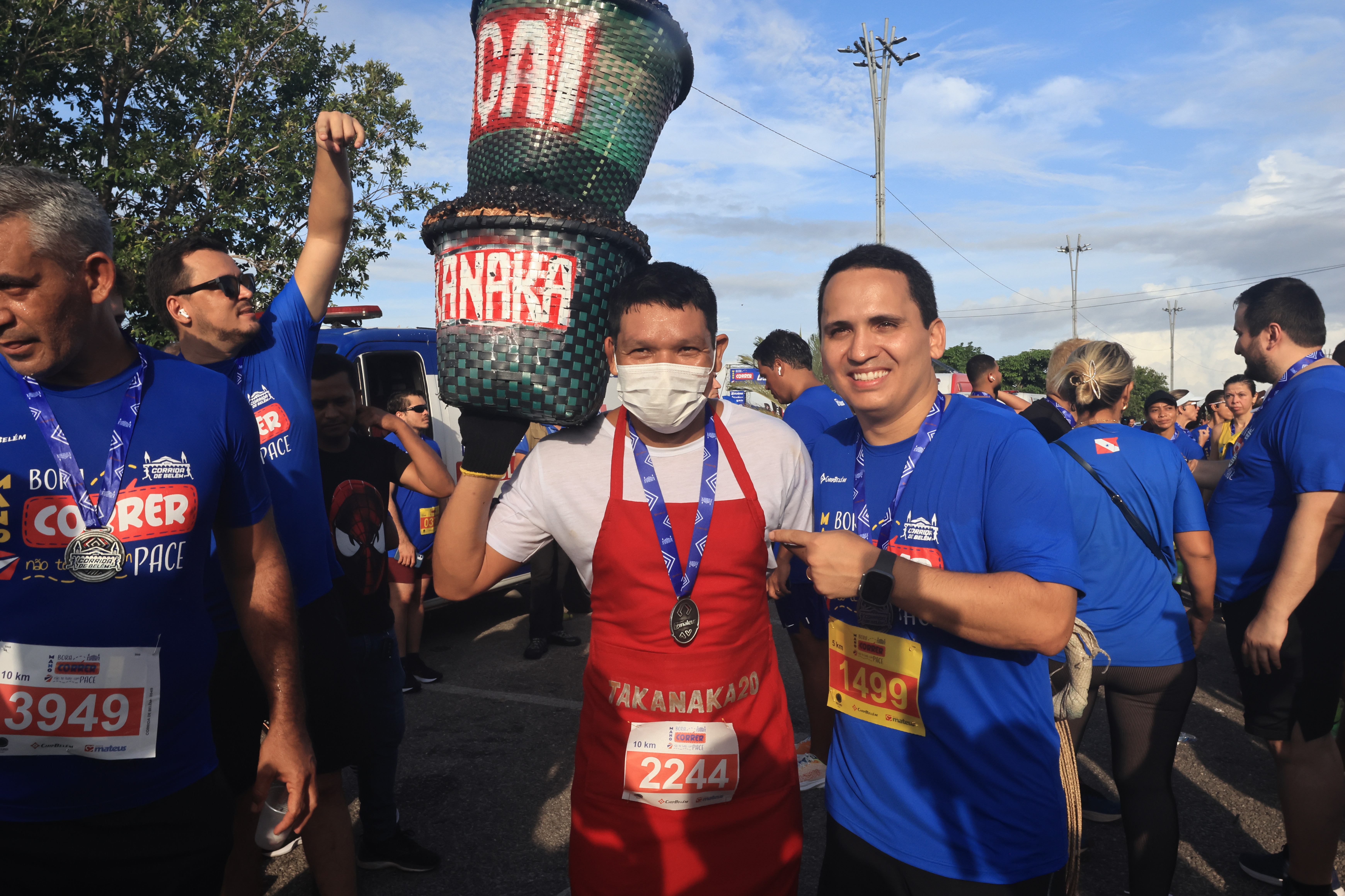 Corrida de Belém bate recorde de participantes e leva 4 mil corredores às ruas no aniversário de Belém