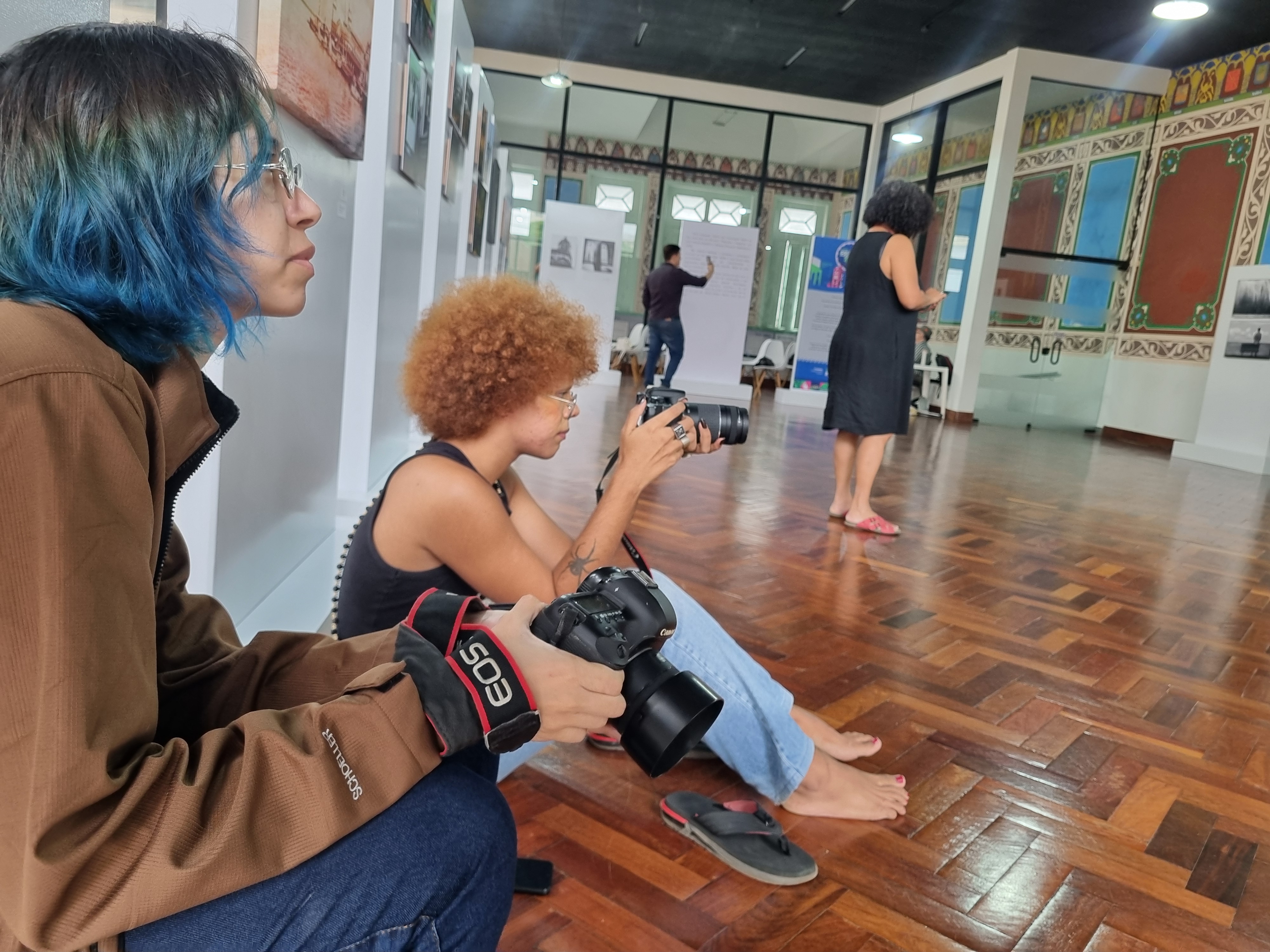 Sectur promove workshop de fotografia híbrida no Memorial dos Povos