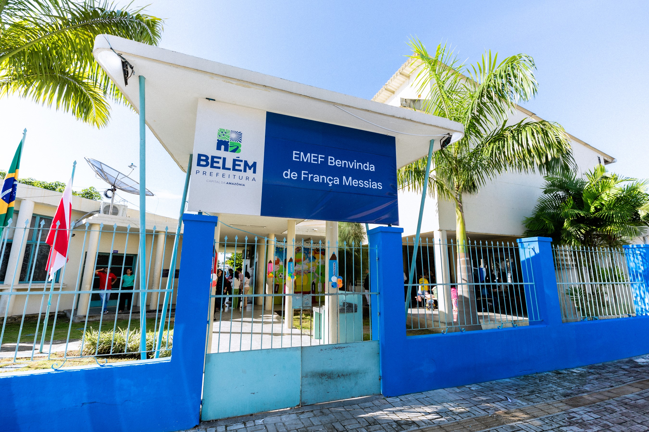 Começa o ano letivo para os 60 mil estudantes da rede municipal de educação de Belém