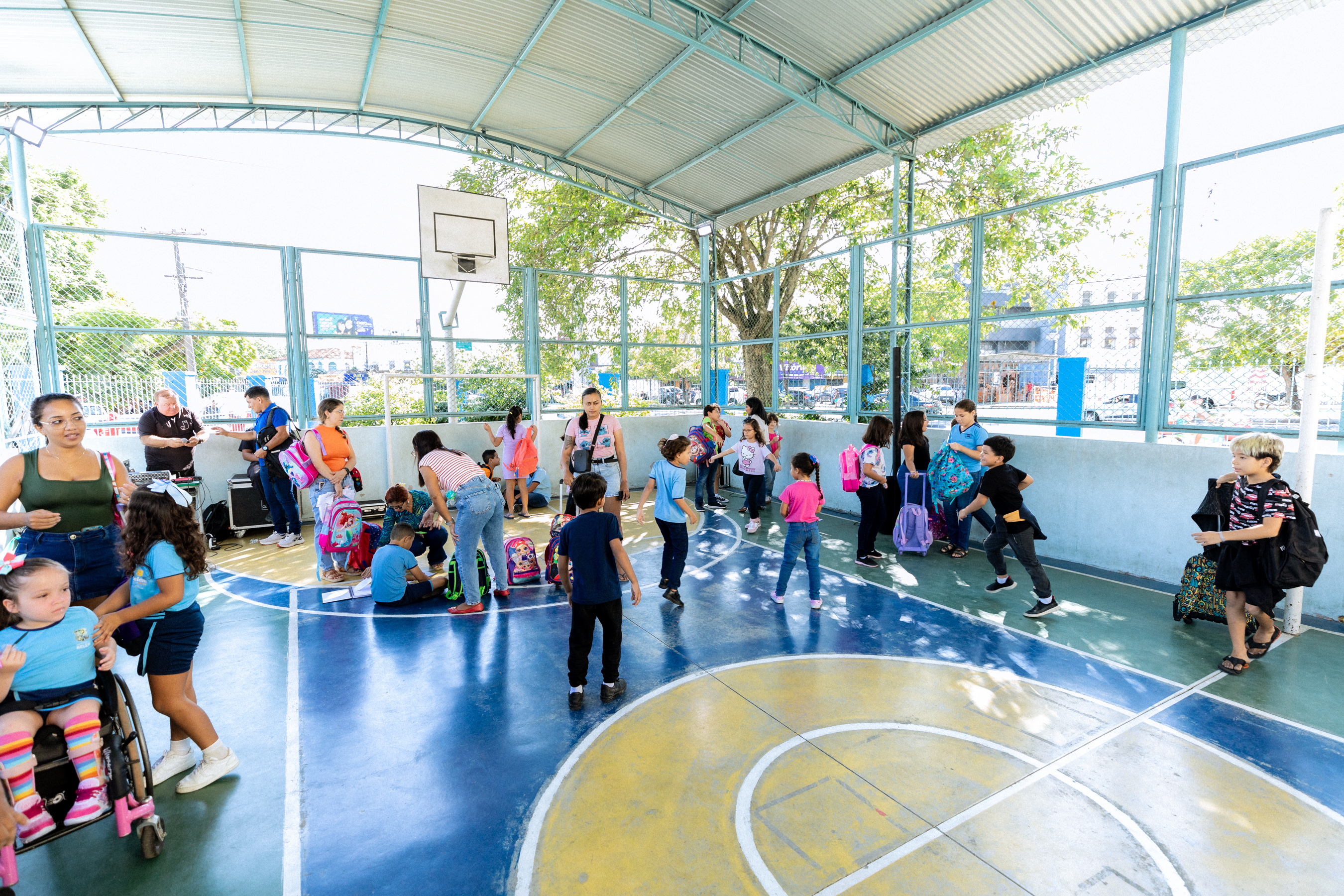 Começa o ano letivo para os 60 mil estudantes da rede municipal de educação de Belém
