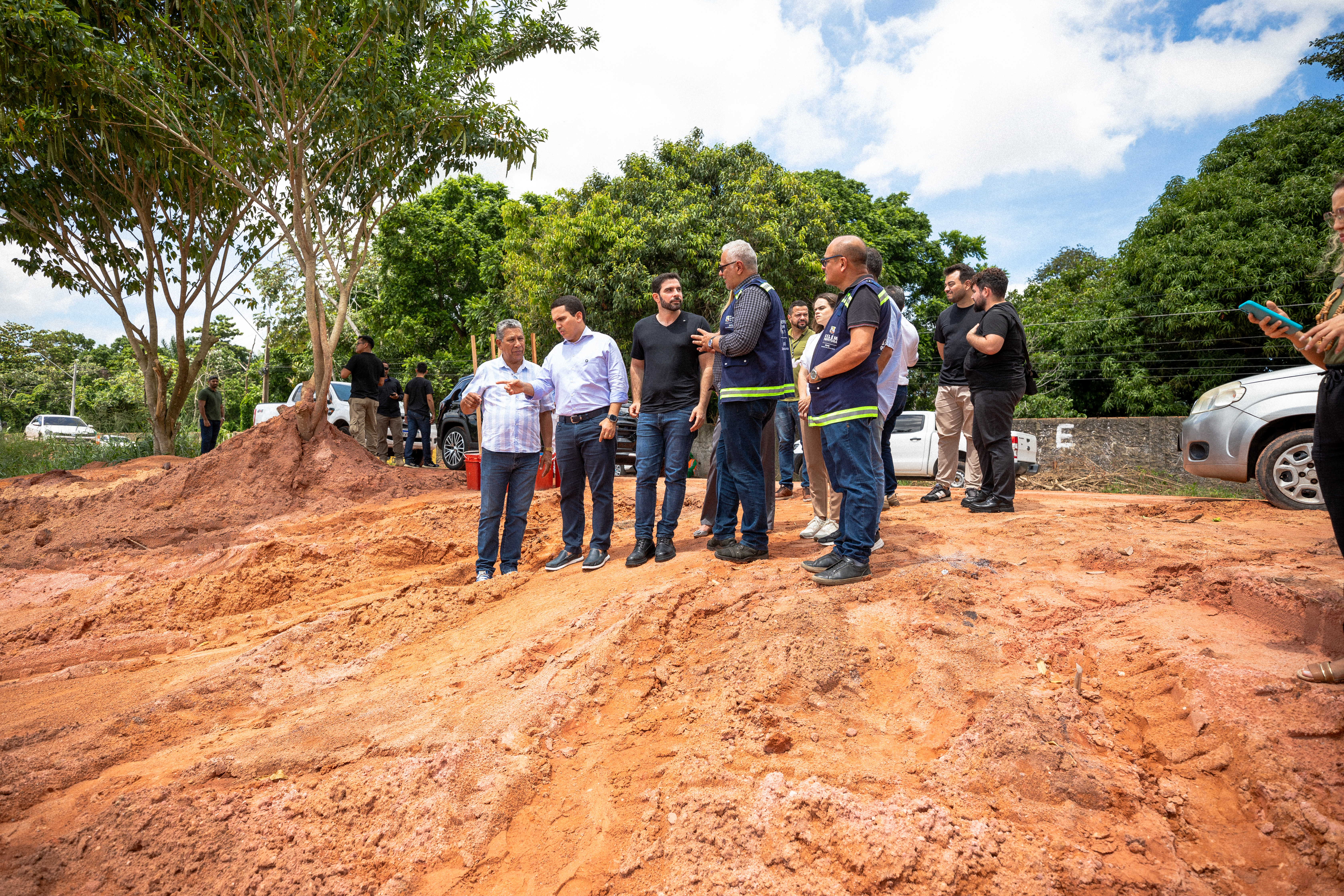 Prefeitura de Belém fiscaliza obras do Parque  São Joaquim, uma das principais intervenções para a COP-30