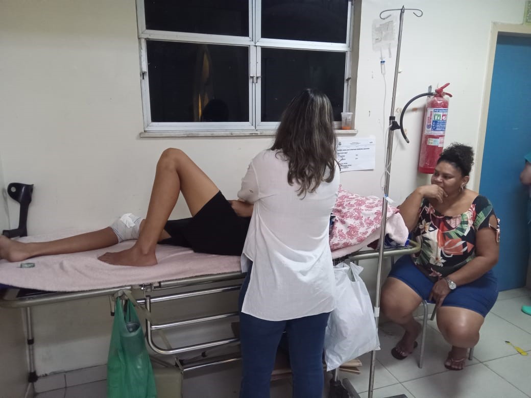 Ação de bem-estar marca o Janeiro Branco no HPSM Mário Pinotti