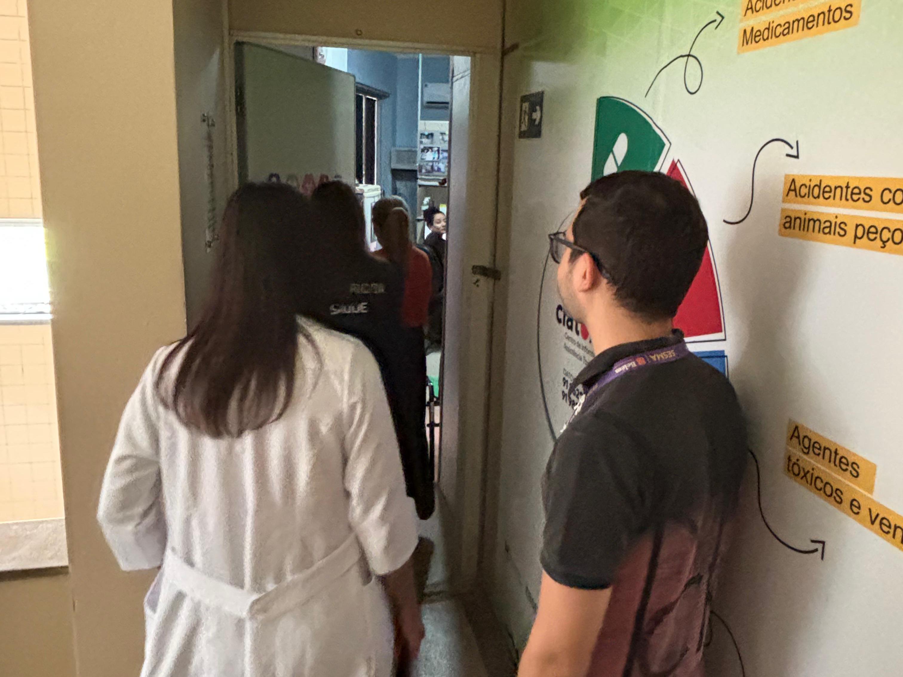 Equipe do Ministério da Saúde visita o Centro de Informação e Assistência Toxicológica de Belém