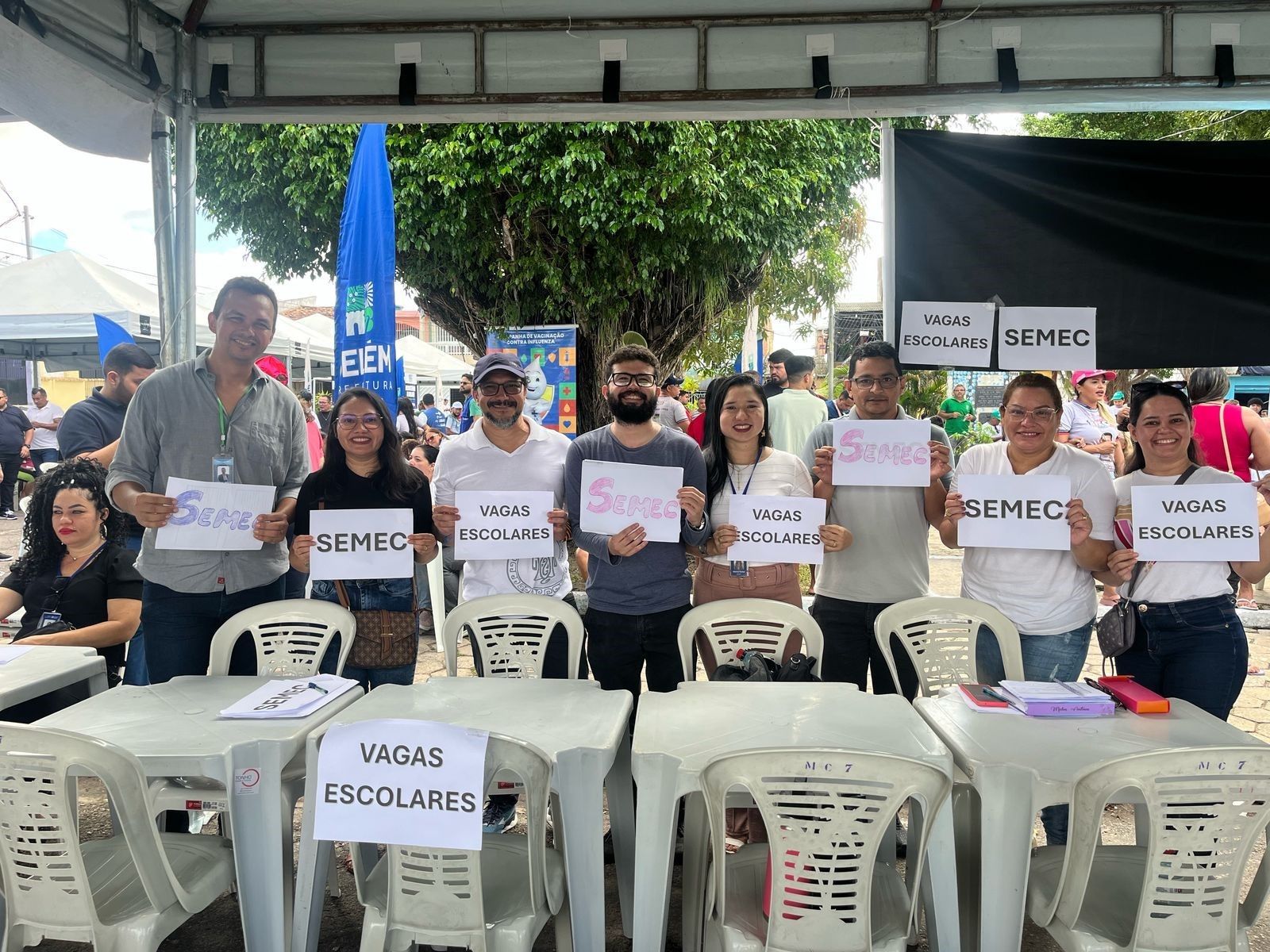 Aniversário do Guamá teve serviços da Secretaria Municipal de Educação