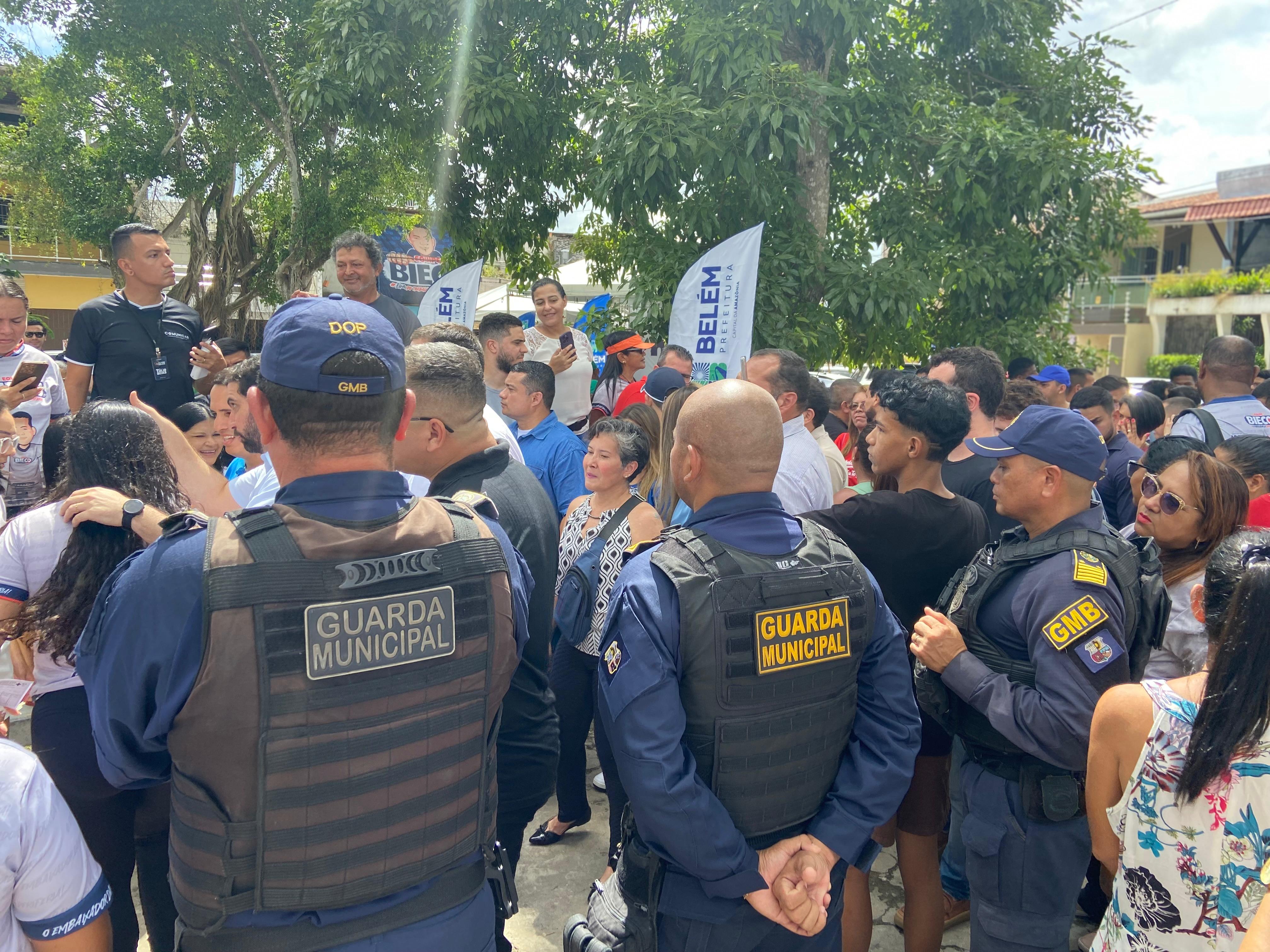Prefeitura garantiu a segurança nos festejos de aniversário do Guamá