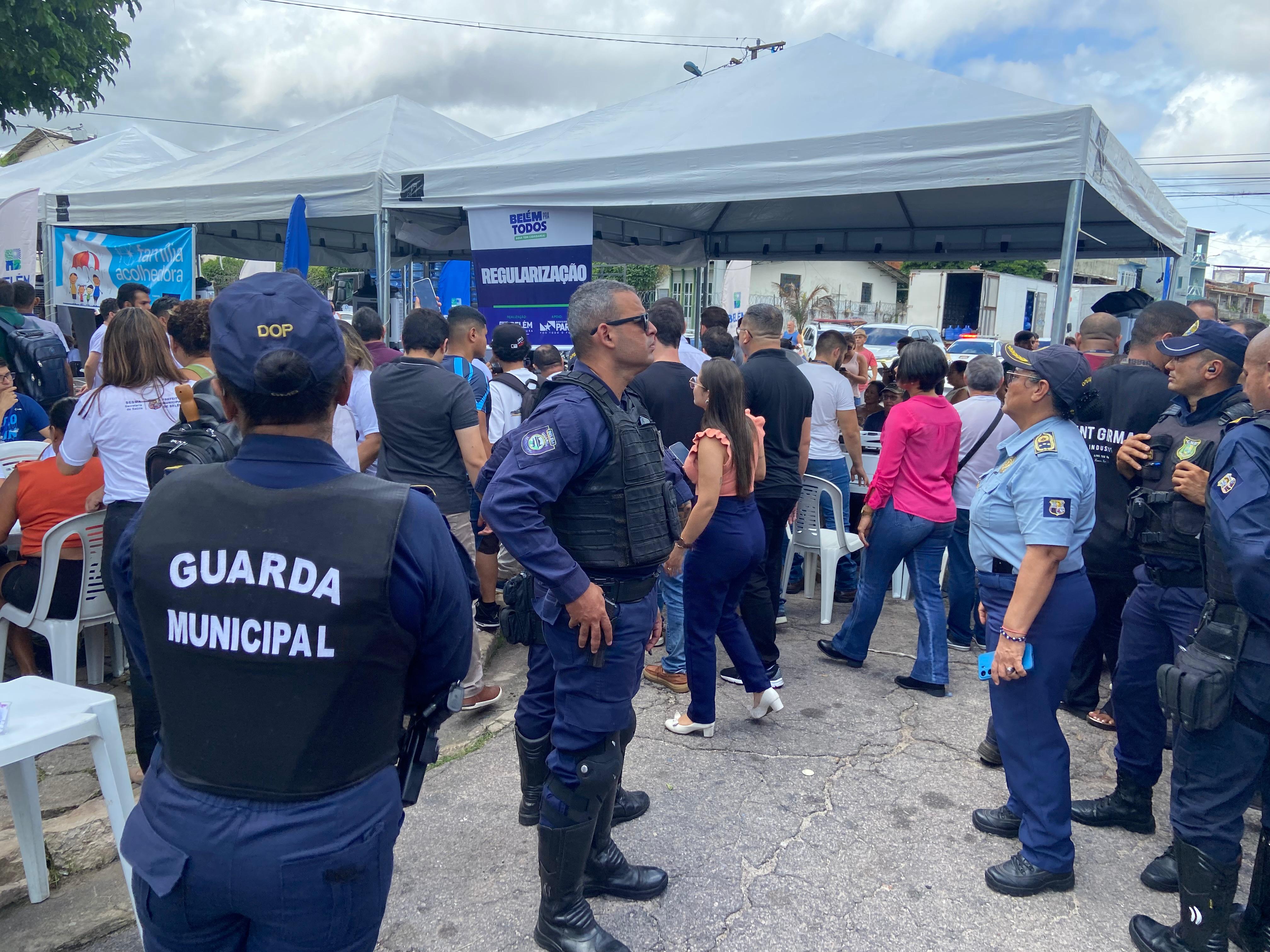 Prefeitura garantiu a segurança nos festejos de aniversário do Guamá