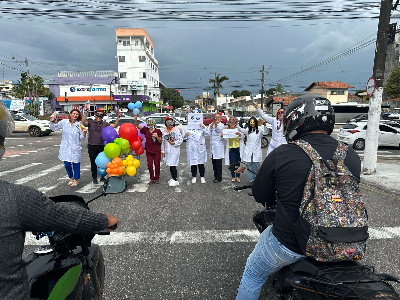 Bloquinho da Prevenção promove Carnaval para pacientes internados