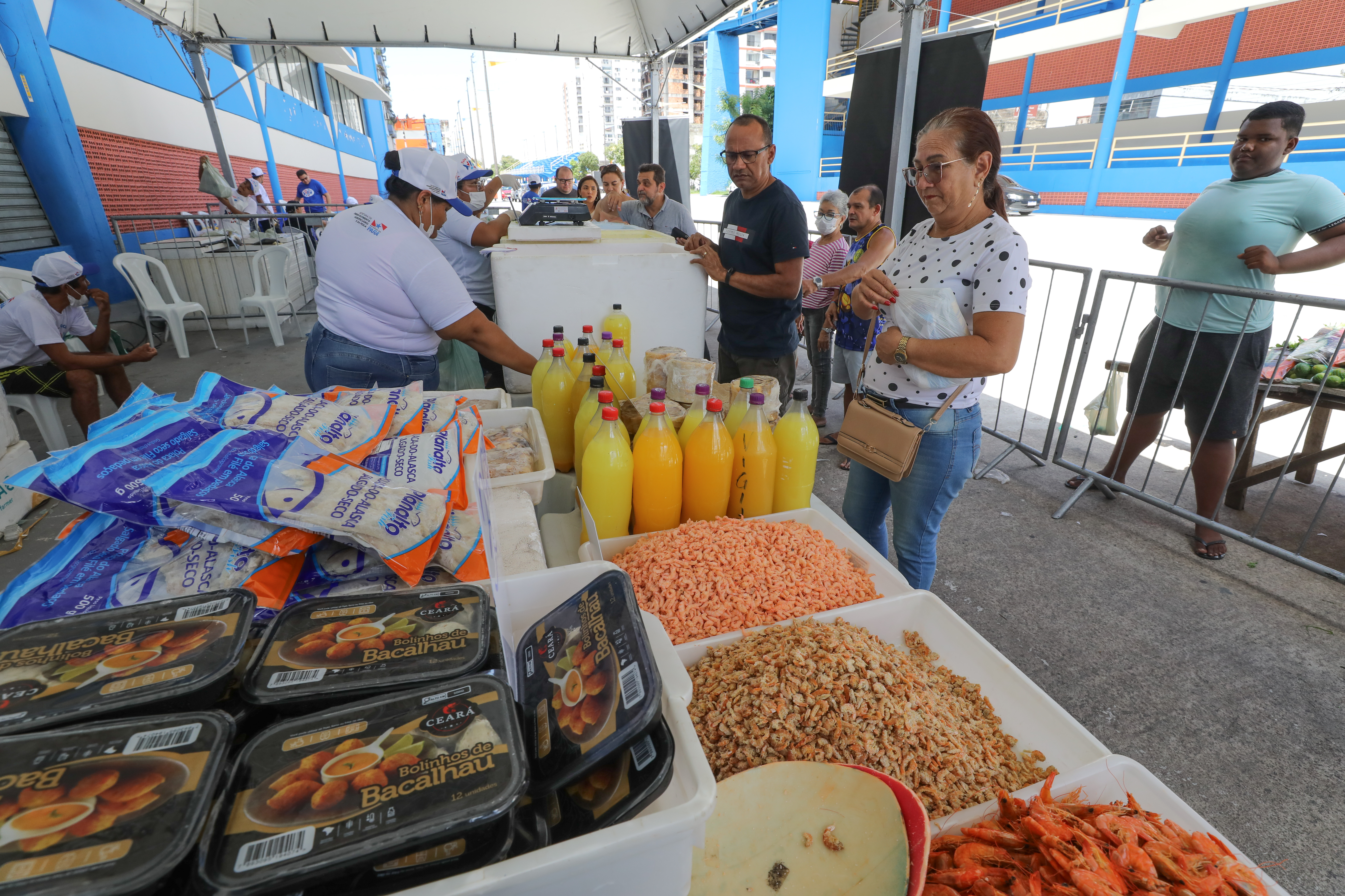 Aldeia Amazônica é um dos pontos da Feira do Pescado em Belém