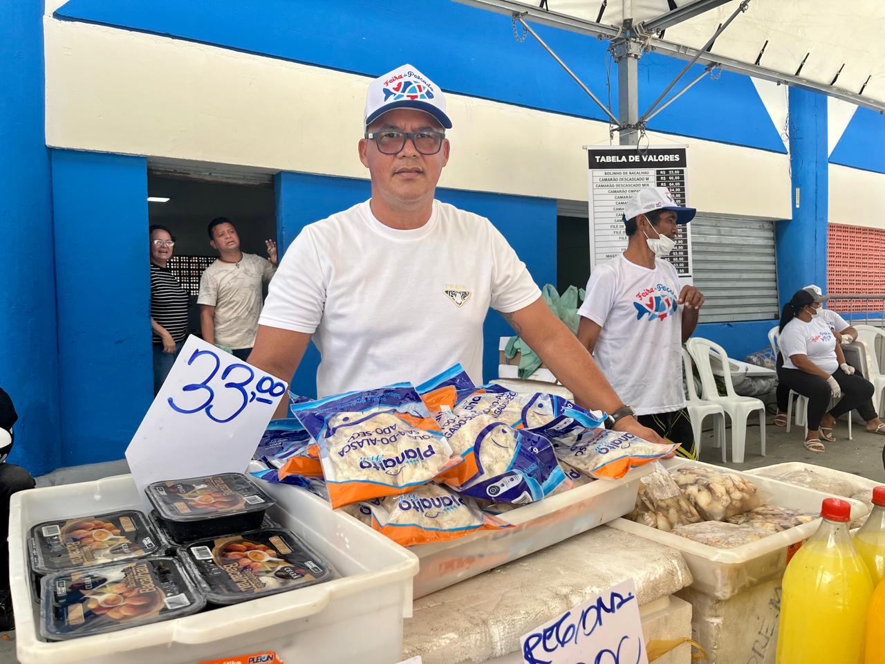Aldeia Amazônica é um dos pontos da Feira do Pescado em Belém