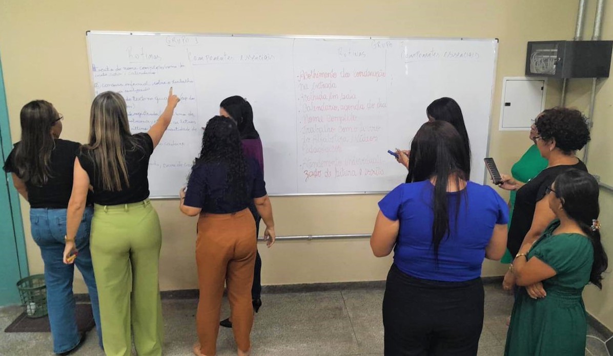 Professores da rede municipal iniciam formação continuada