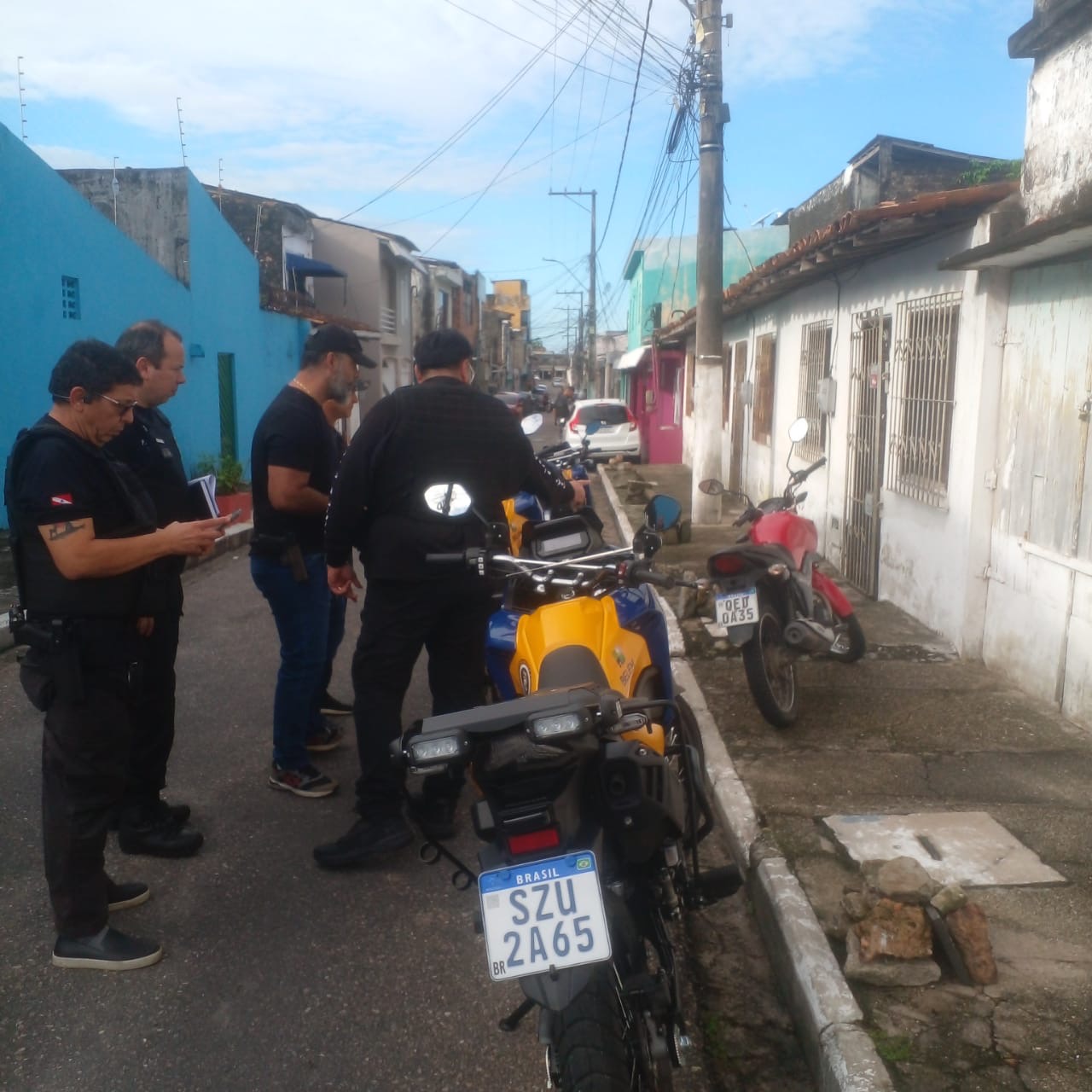 GMB localiza moto usada em homicídio de policial