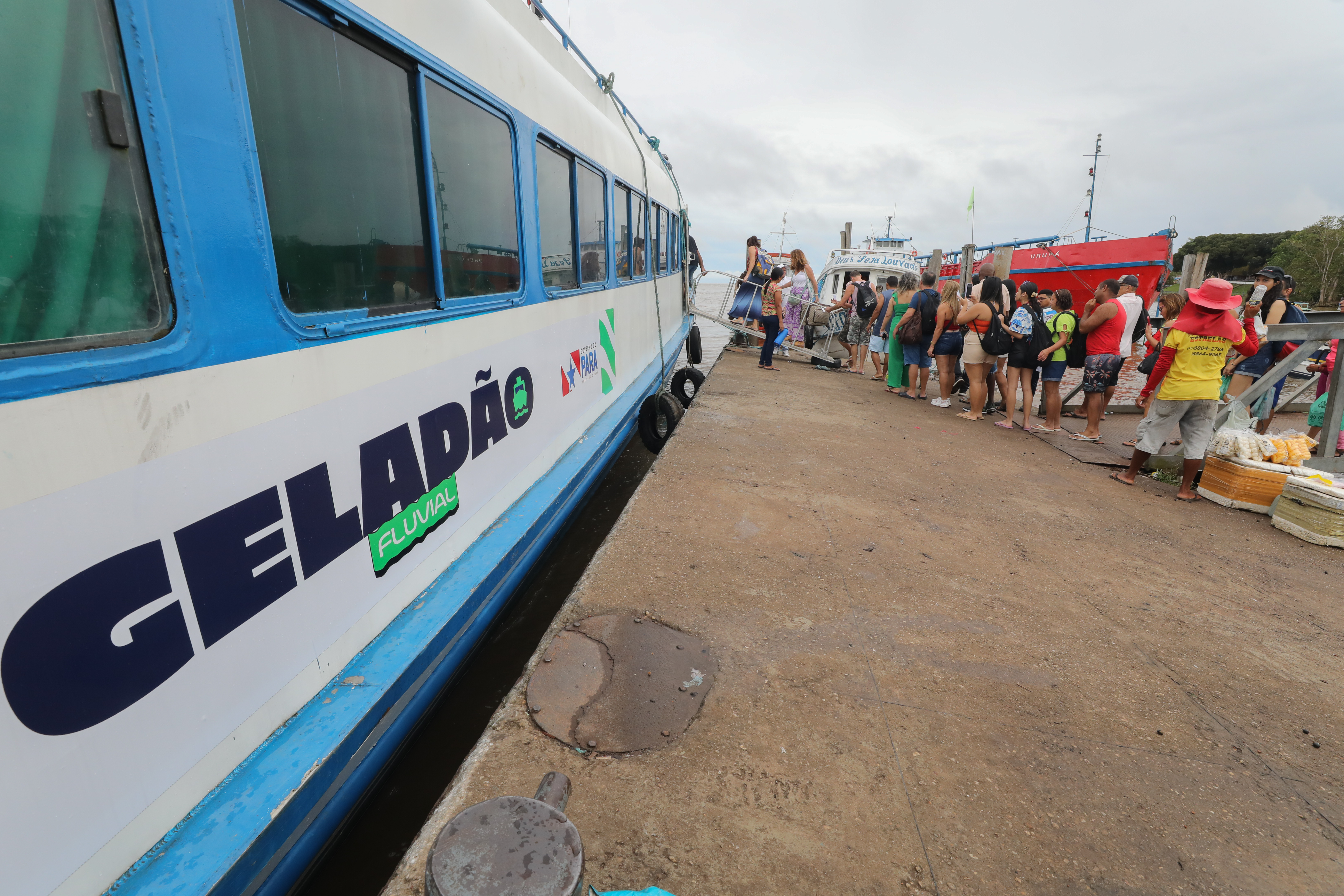Geladão Fluvial faz sua primeira viagem neste domingo, Dia das Mães