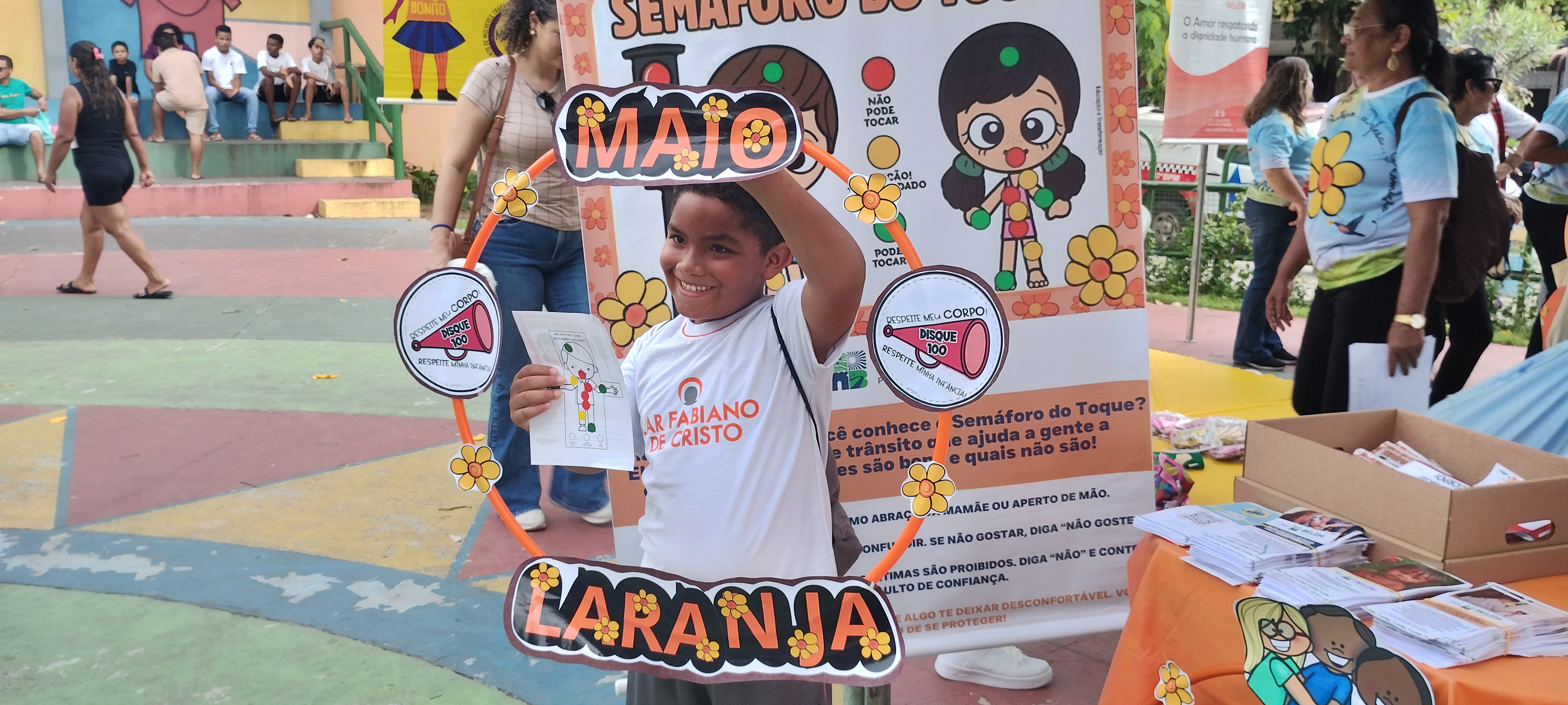 Ação integrada no Guamá conscientiza sobre violência sexual infantil