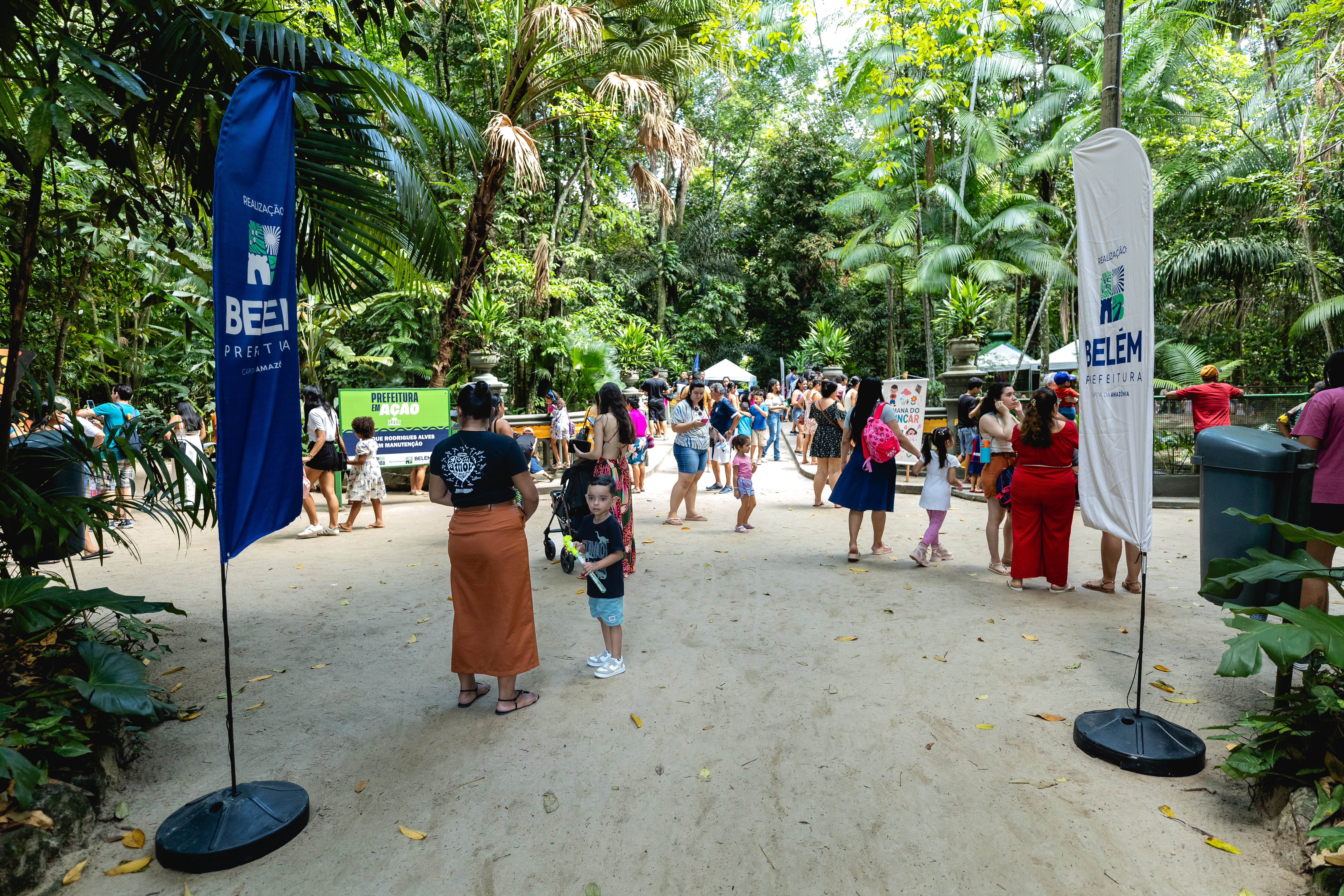 Final de semana com acesso gratuito ao Bosque Rodrigues Alves