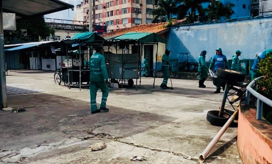 Ordenamento e limpeza dão nova cara ao Espaço Palmeira