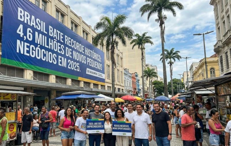 Brasil Bate Recorde Histórico com 4,6 Milhões de Novos Pequenos Negócios em 2025