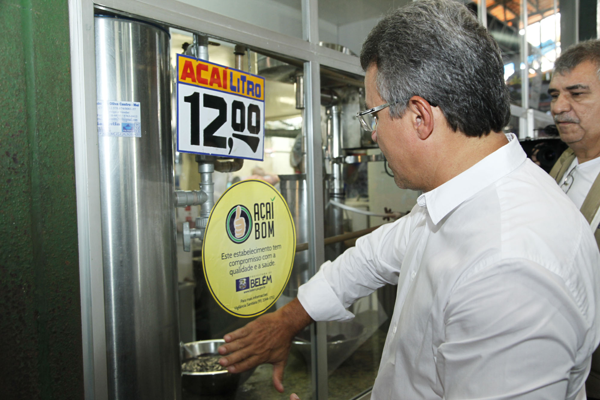 Selo "Açaí Bom" identifica açaí de qualidade