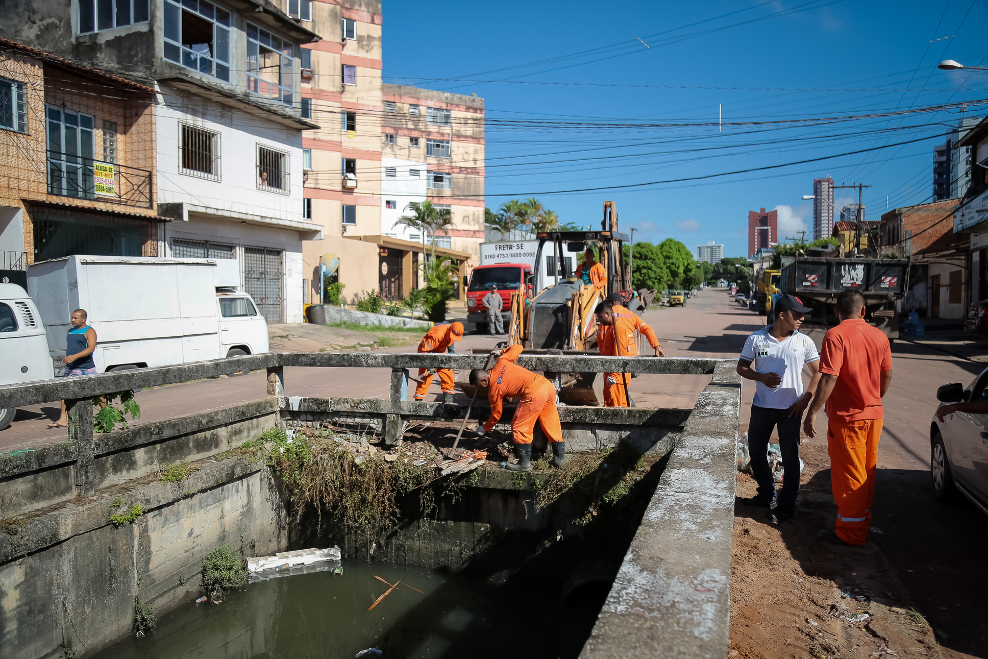 Prefeitura de Belém intensifica ações para prevenção de alagamentos 
