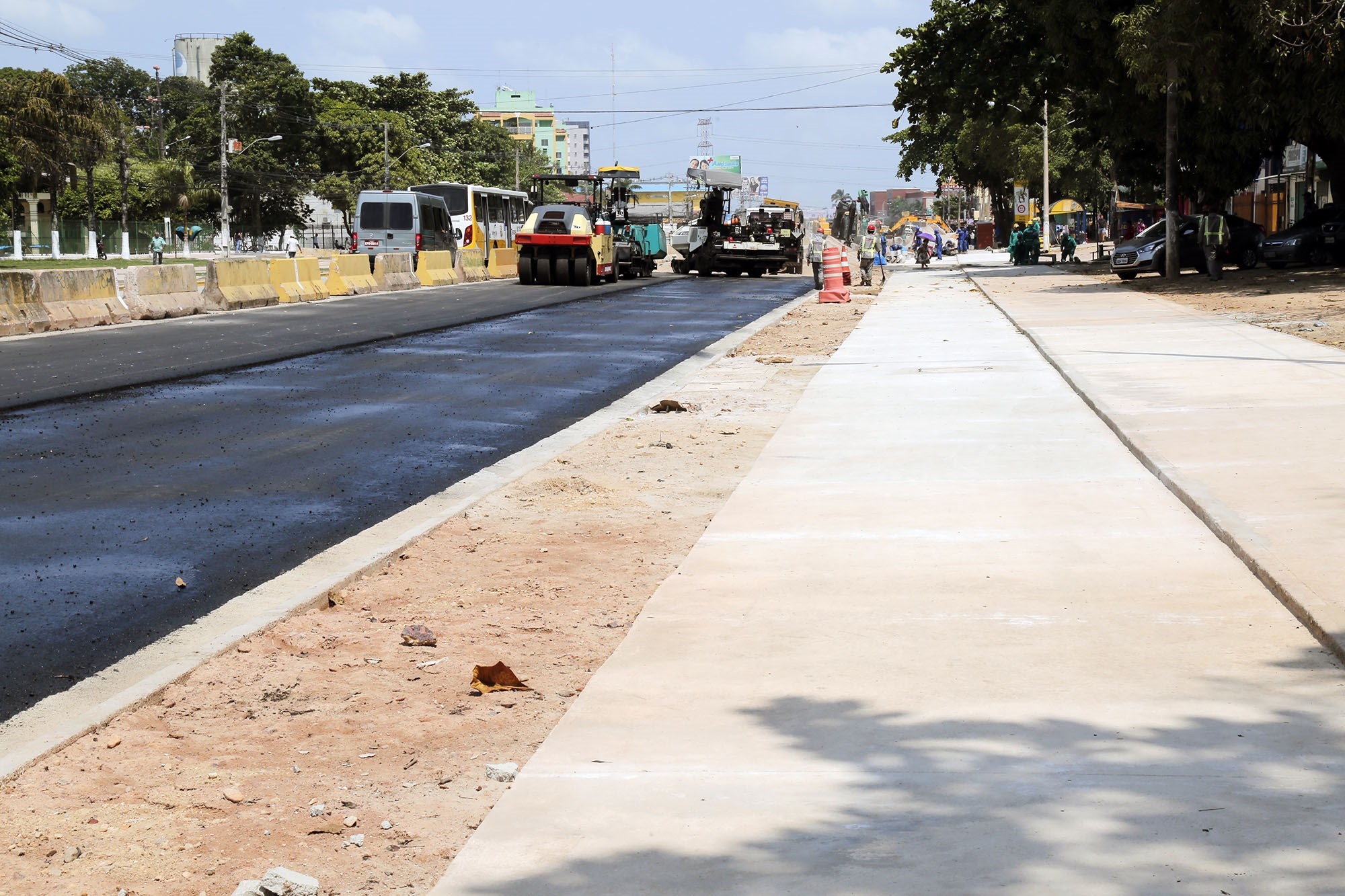 Obras do BRT Augusto Montenegro avançam rumo ao Tapanã