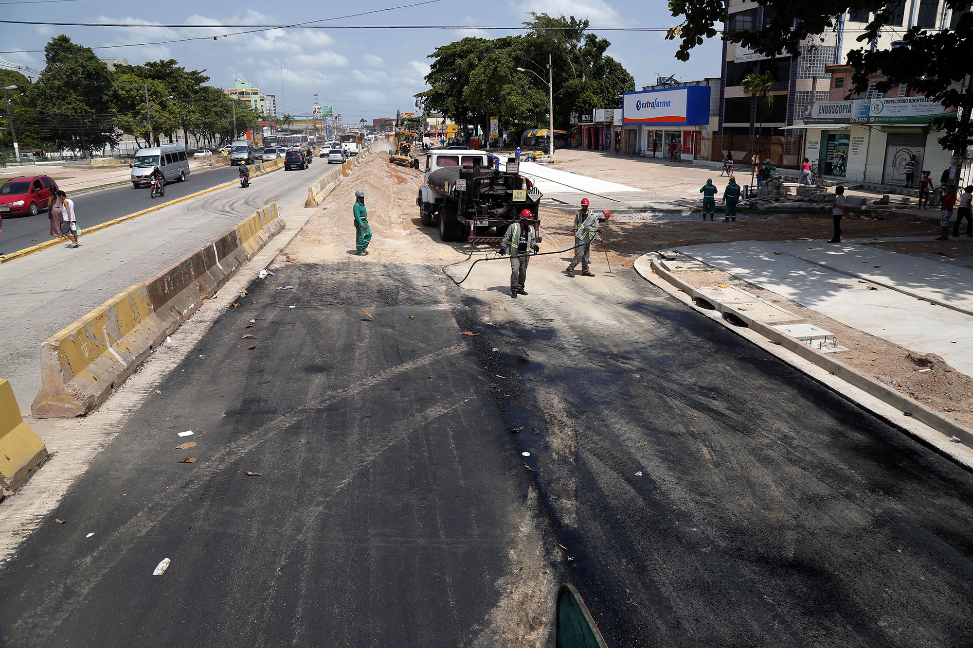 Obras do BRT Augusto Montenegro avançam rumo ao Tapanã