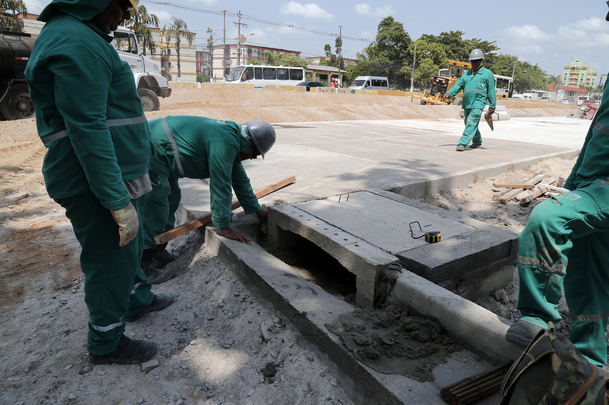 Obras do BRT Augusto Montenegro avançam rumo ao Tapanã
