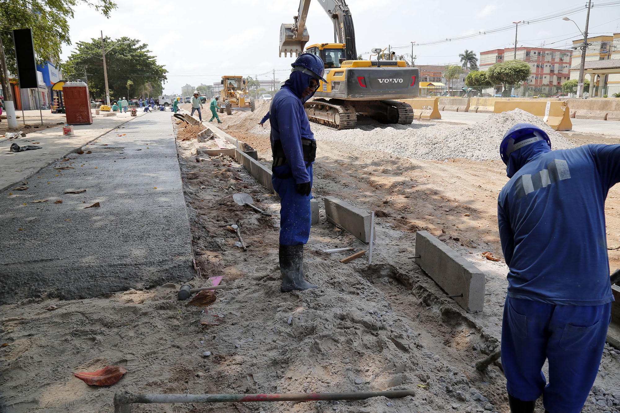 Obras do BRT Augusto Montenegro avançam rumo ao Tapanã