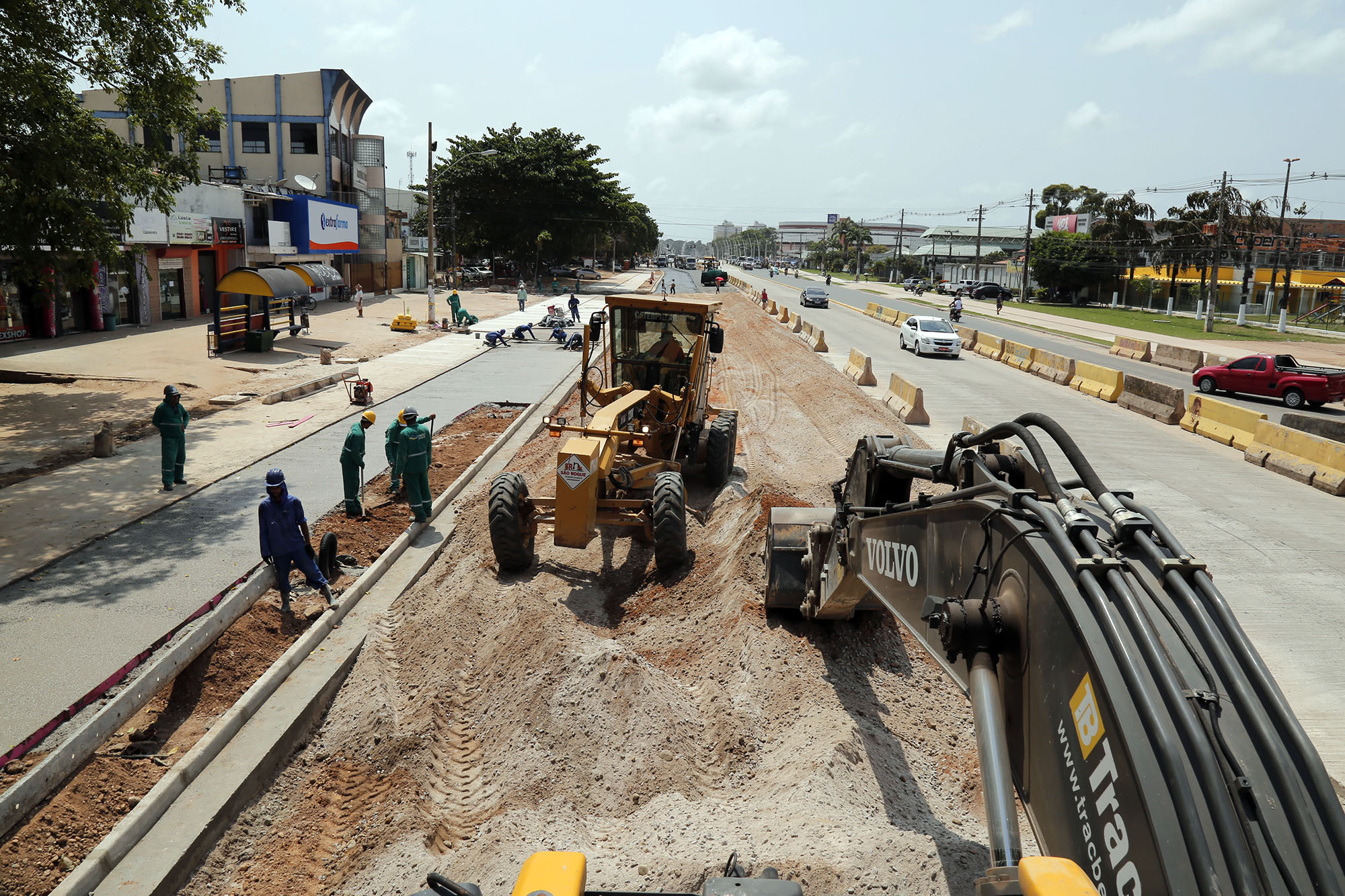 Obras do BRT Augusto Montenegro avançam rumo ao Tapanã