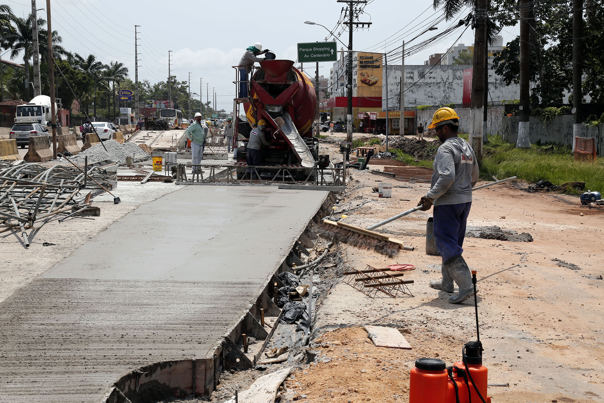 Obras do BRT Augusto Montenegro avançam rumo ao Tapanã