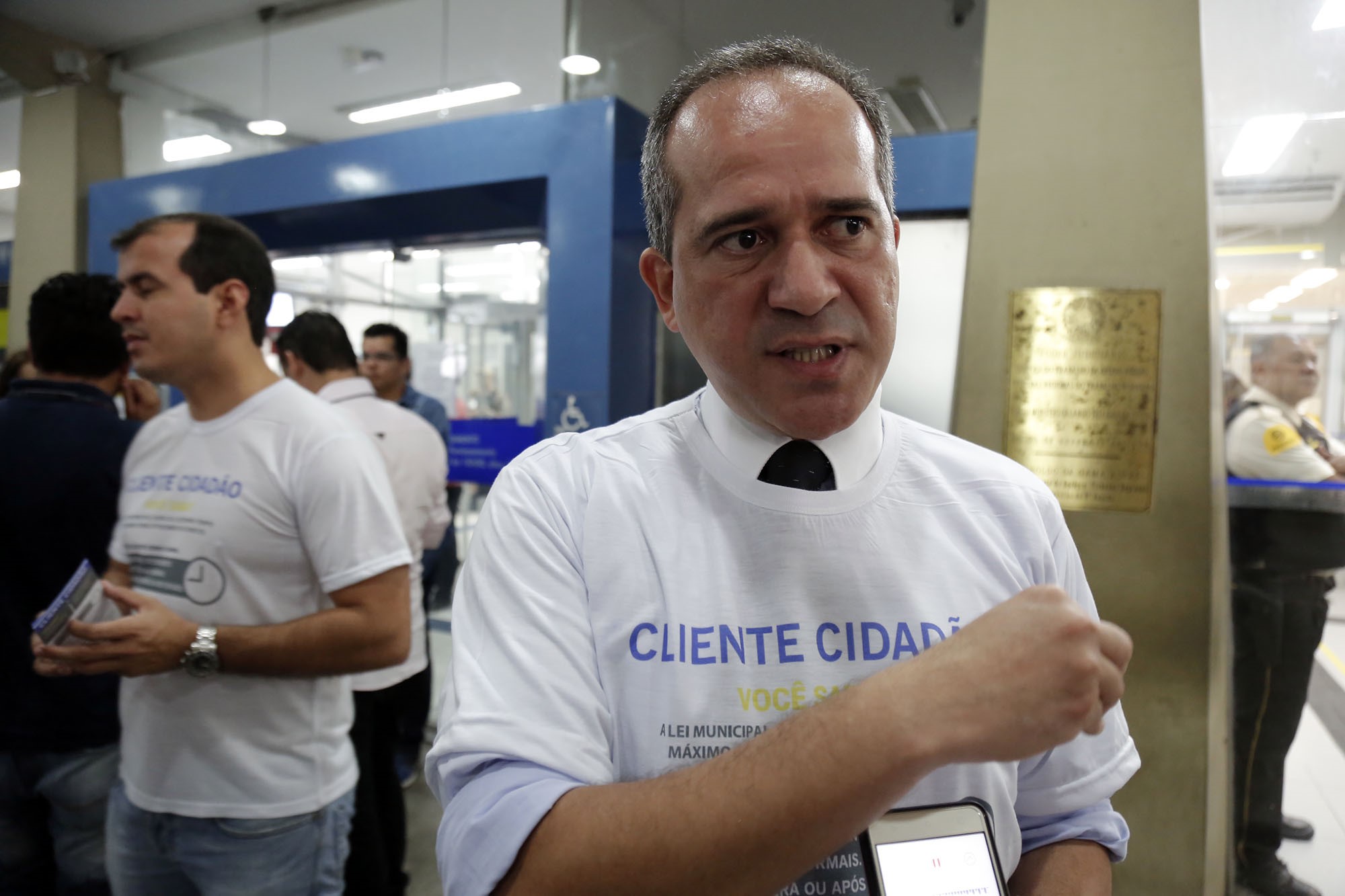 Secretaria de Economia intensifica fiscalização nos bancos da capital