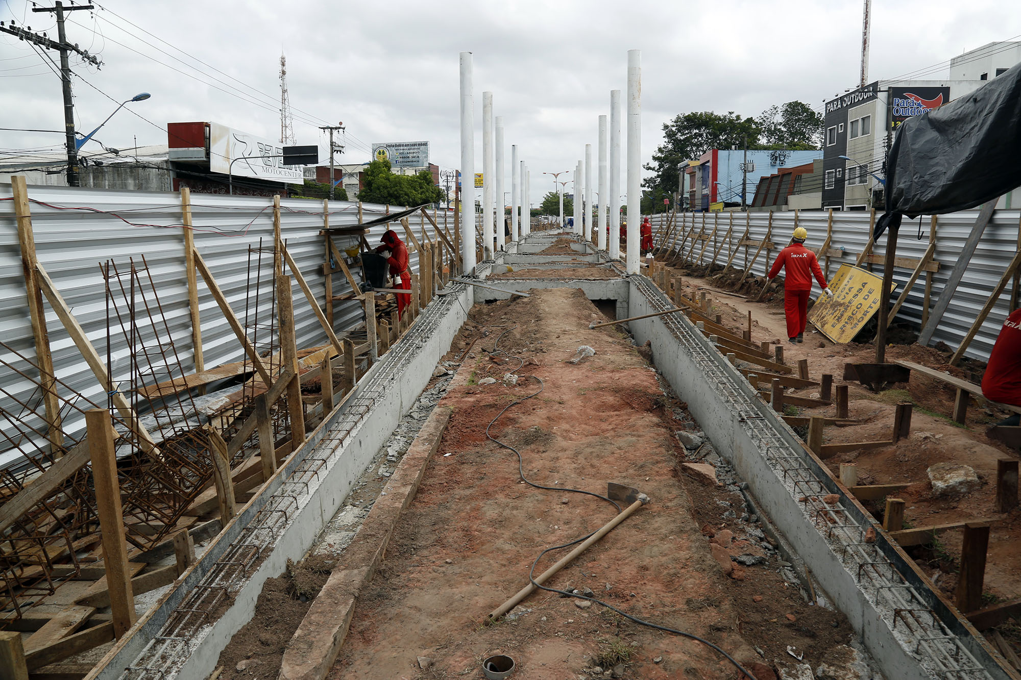 Obras da Estação Tavares Bastos interditam pistas do BRT a partir de quarta-feira, 30
