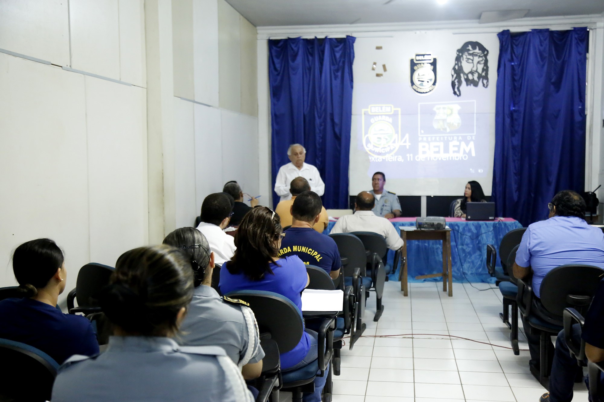 Guardas Municipais participam de palestra sobre câncer de mama e próstata