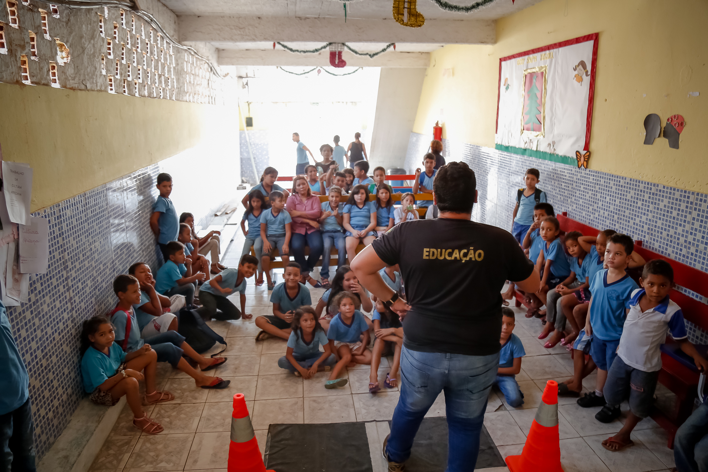 Prefeitura participa de ações integradas em escolas no Guamá