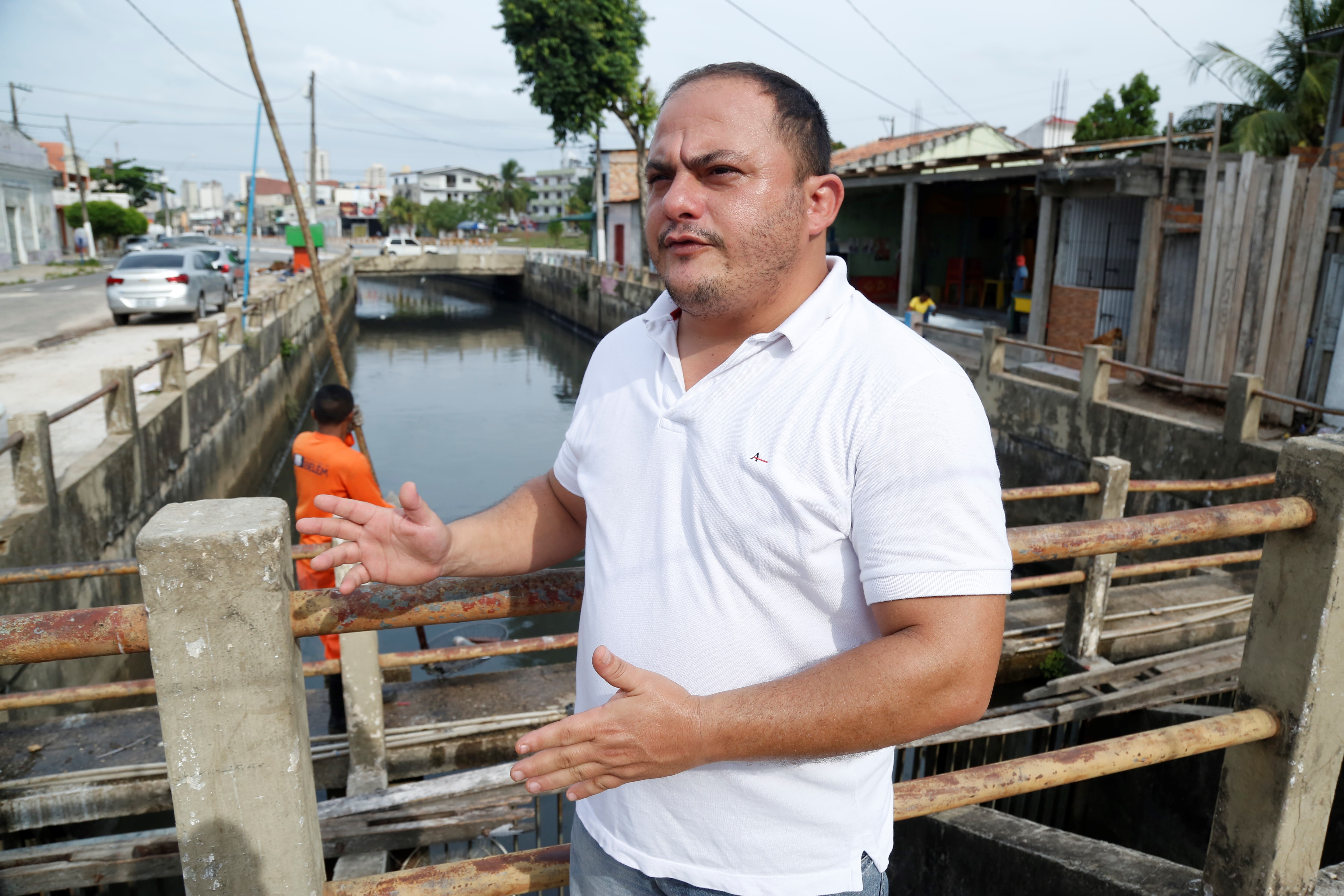 Sesan intensifica ações em canais e comportas para minimizar alagamentos durante maré alta