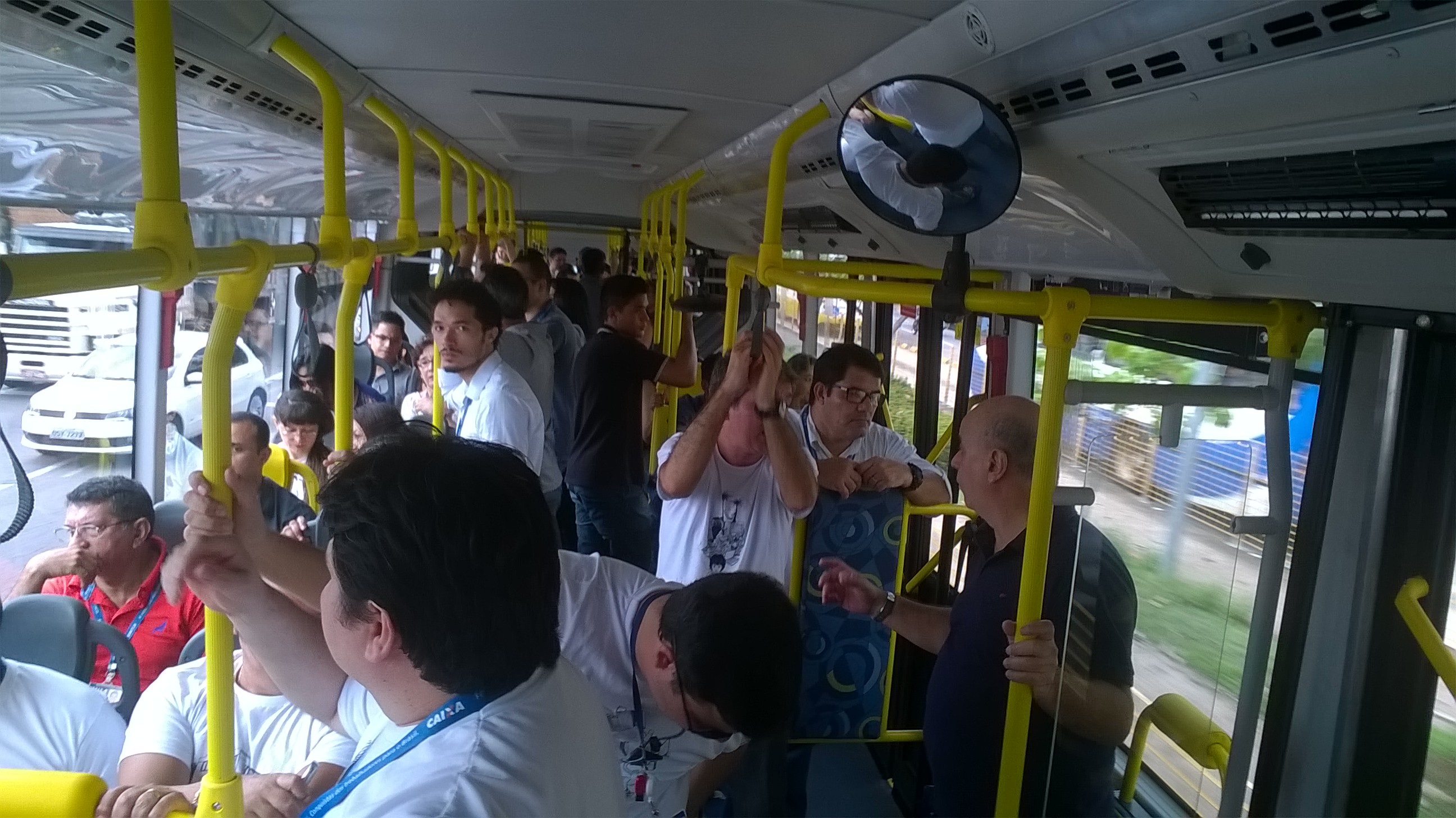 Representantes da Caixa Econômica visitam o sistema BRT Belém
