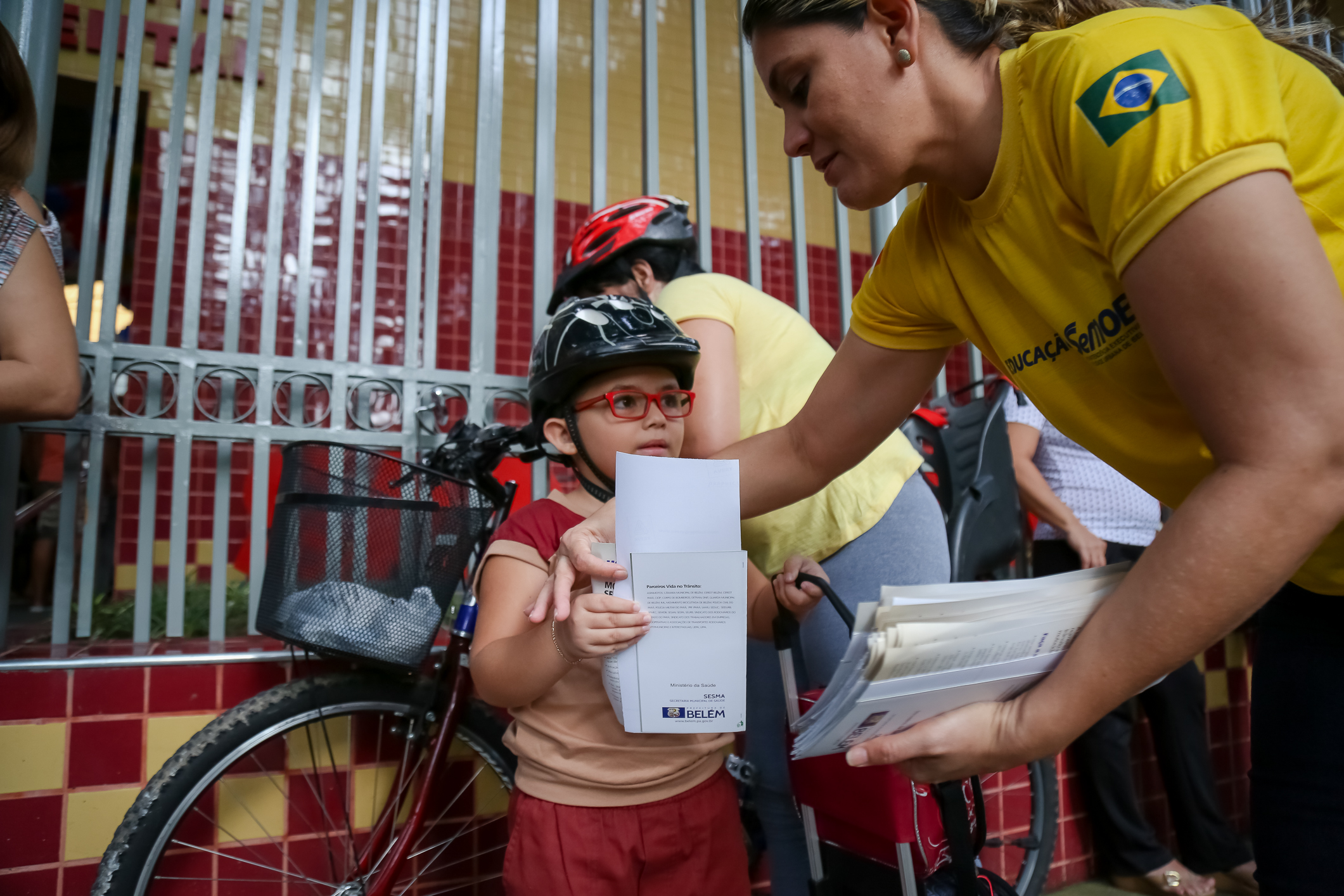Prefeitura de Belém dá início à operação de educação no trânsito na porta das escolas