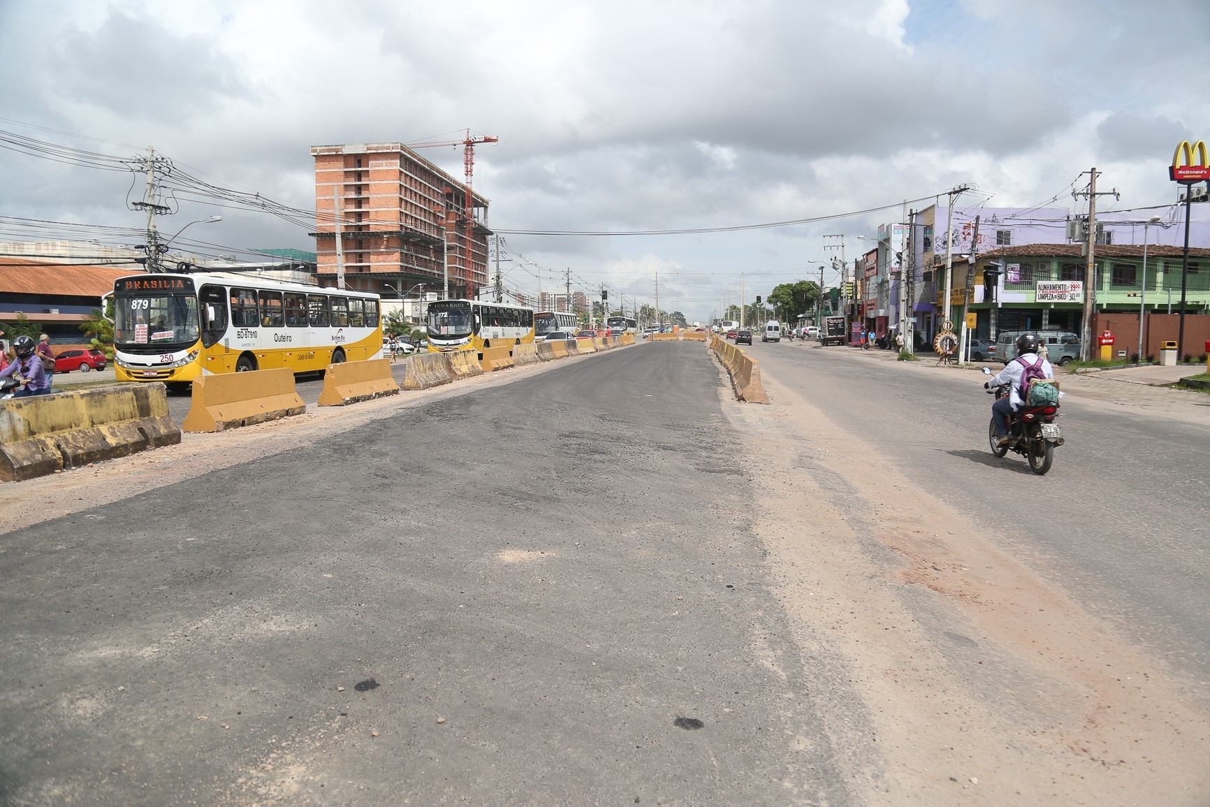 Trânsito na Avenida Augusto Montenegro será alterado para obras