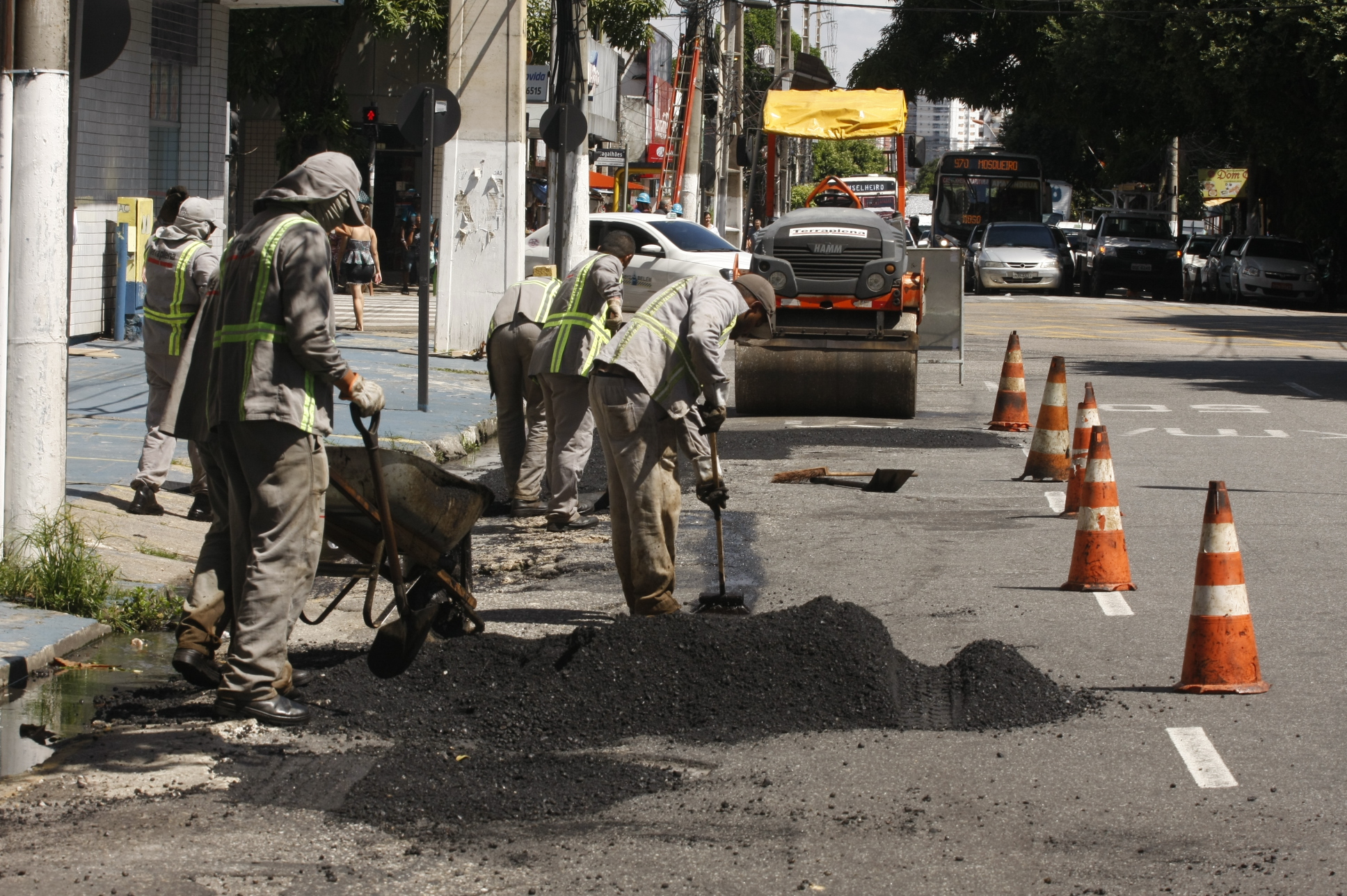 Manutenção asfáltica melhora segurança para condutores