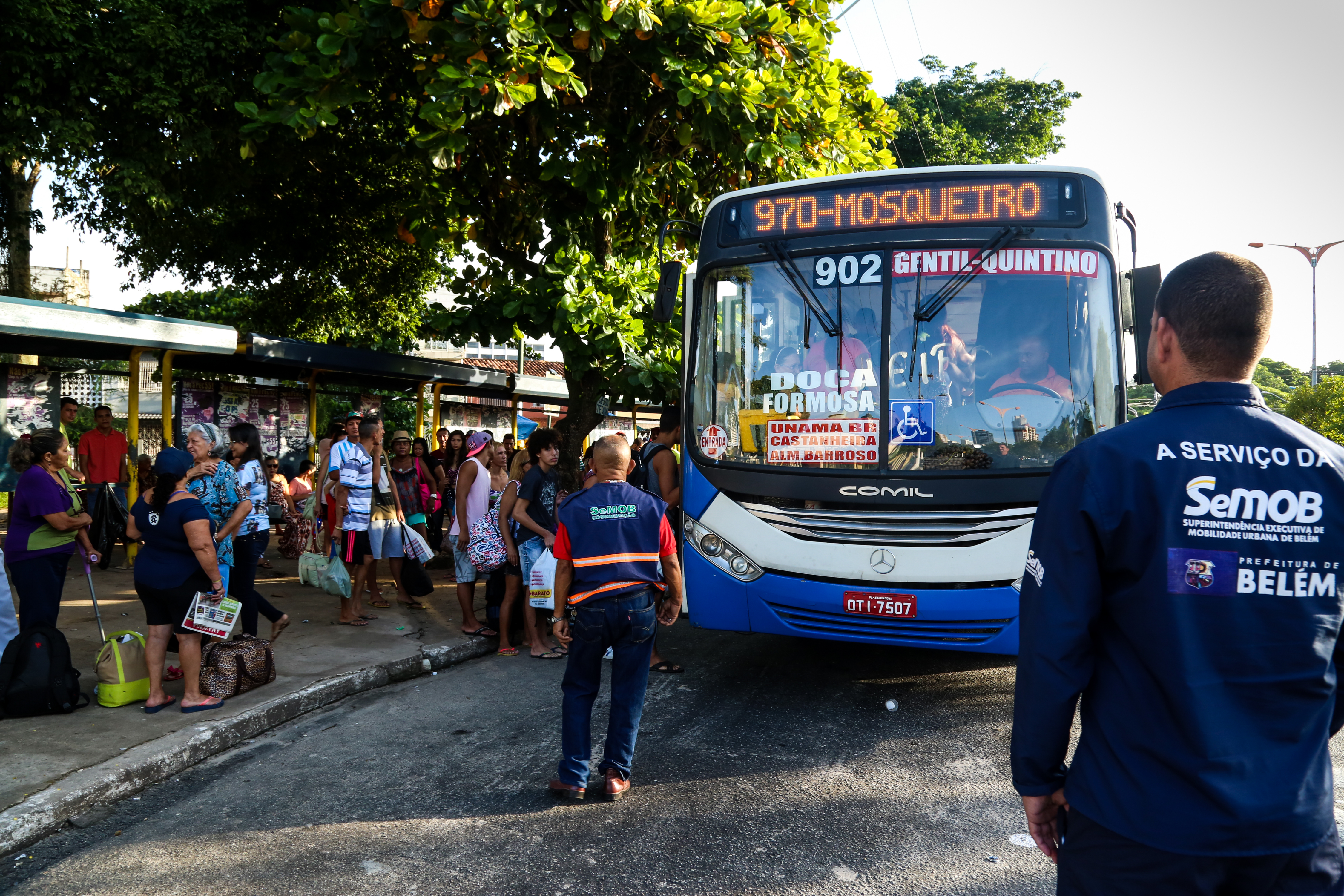 Famílias aprovam reforço no transporte com destino à Mosqueiro