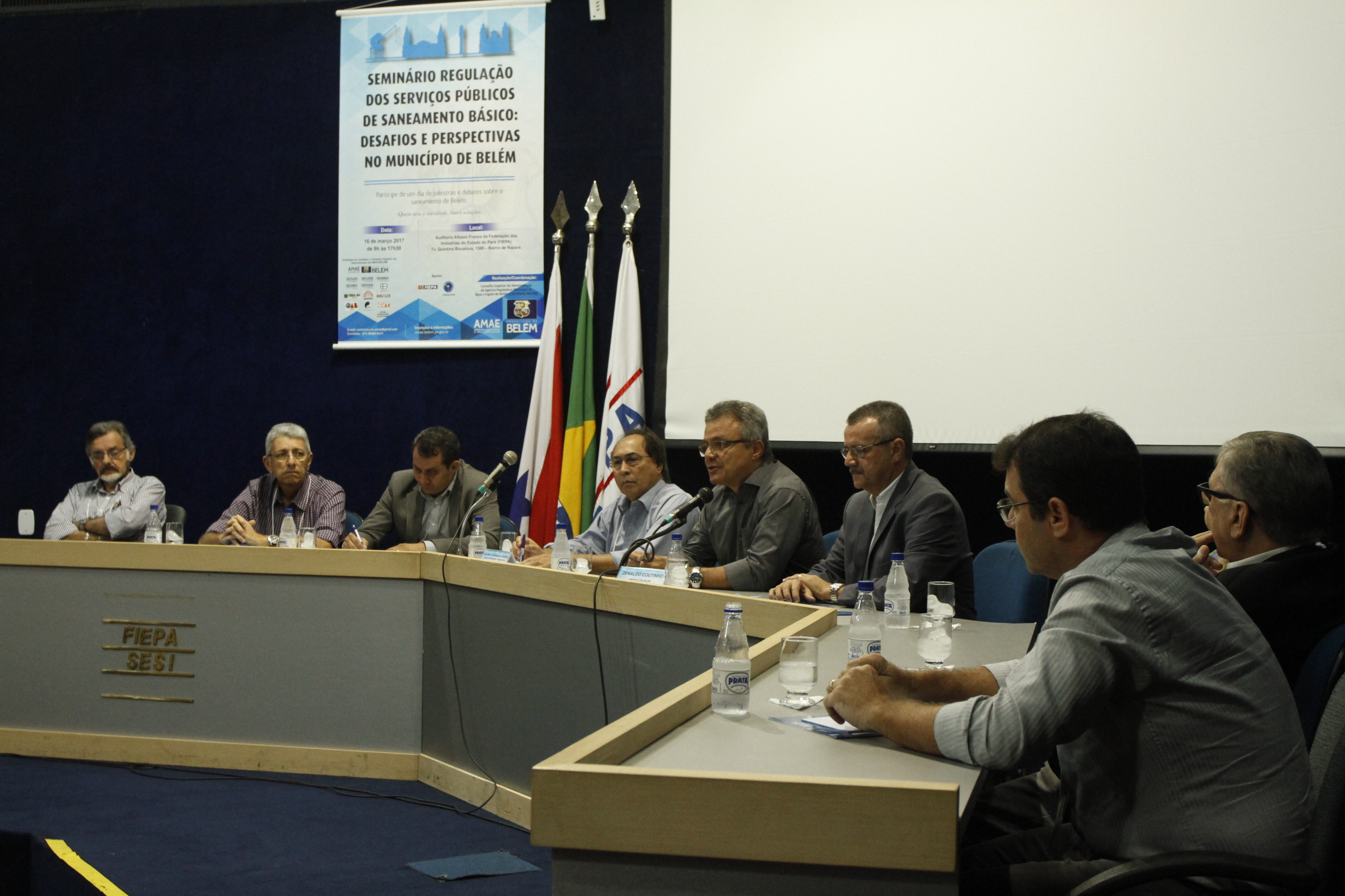 Seminário reúne sociedade e poder público para discutir saneamento em Belém
