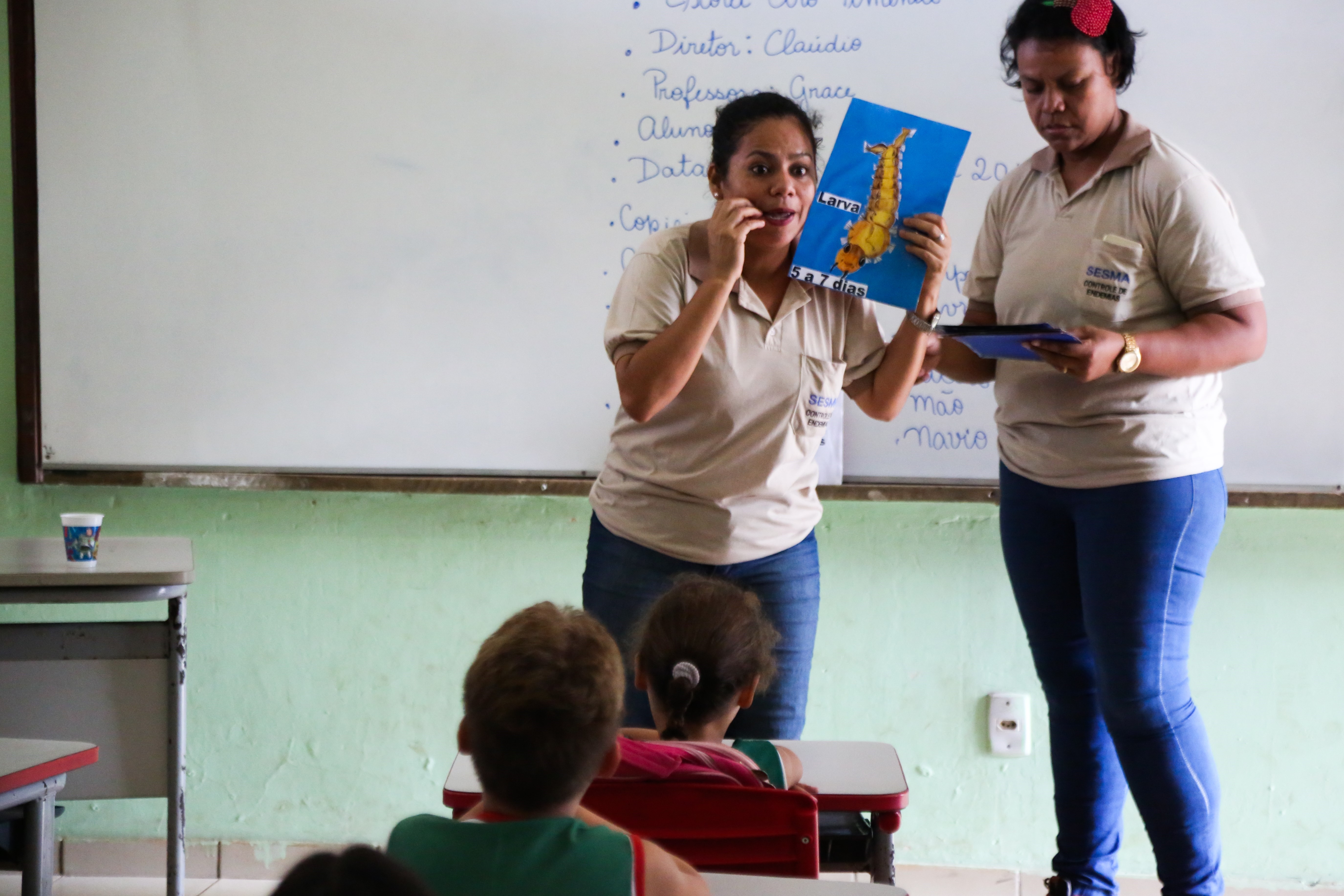 Palestras envolvem estudantes em discussões sobre violência e saúde