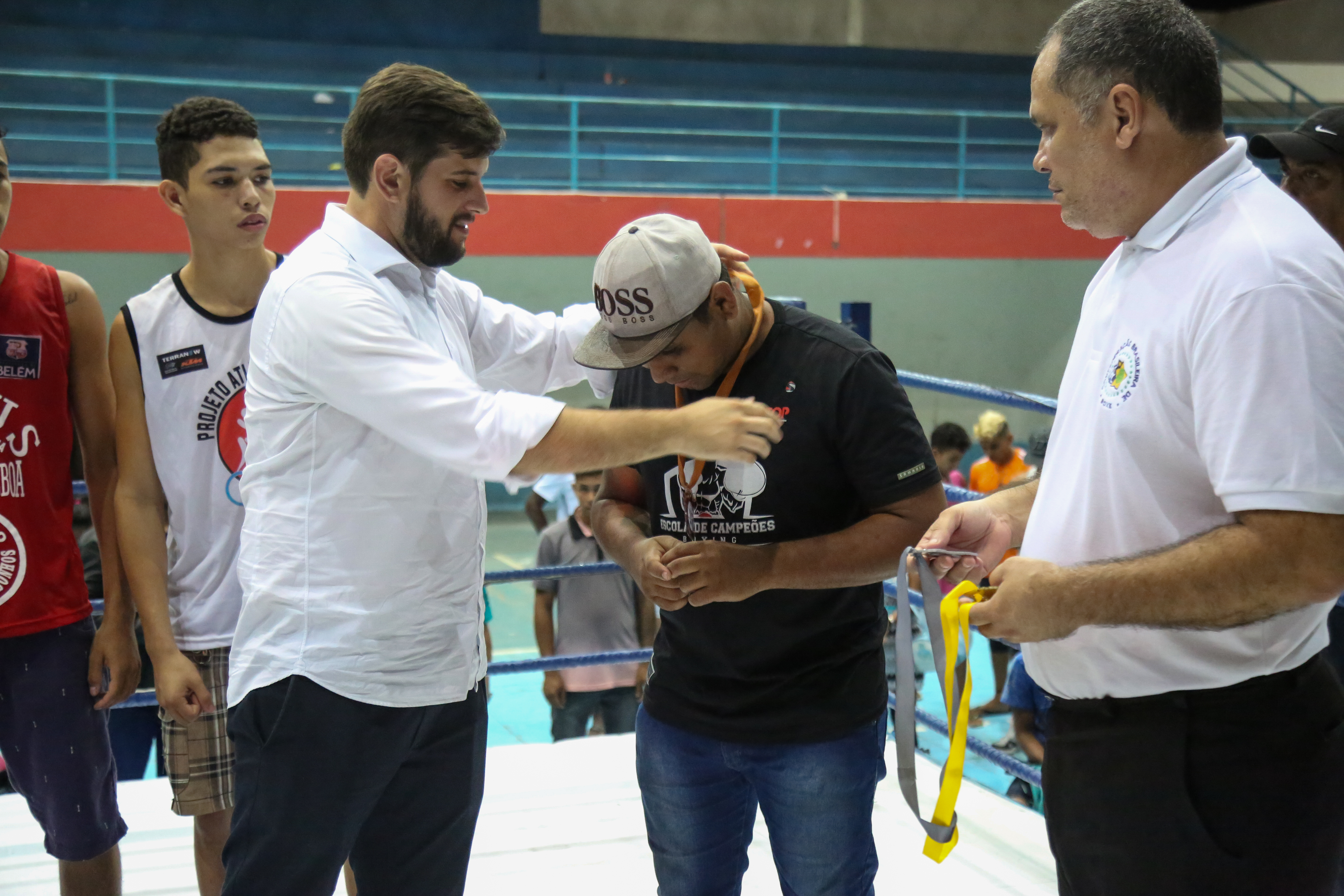 Estreantes do boxe recebem apoio da Prefeitura de Belém