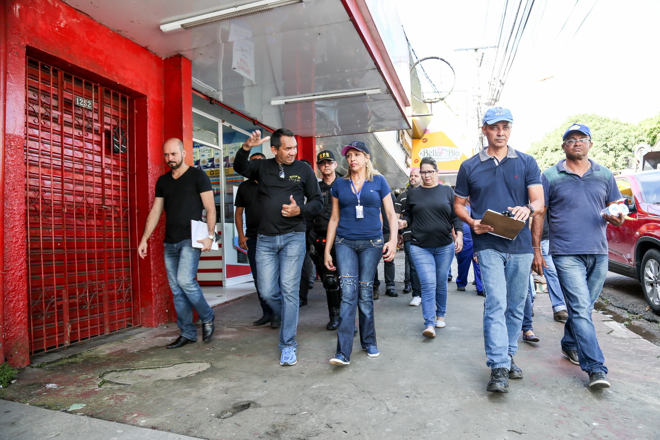 Mercado e feira da Pedreira recebem ação de ordenamento público da Prefeitura