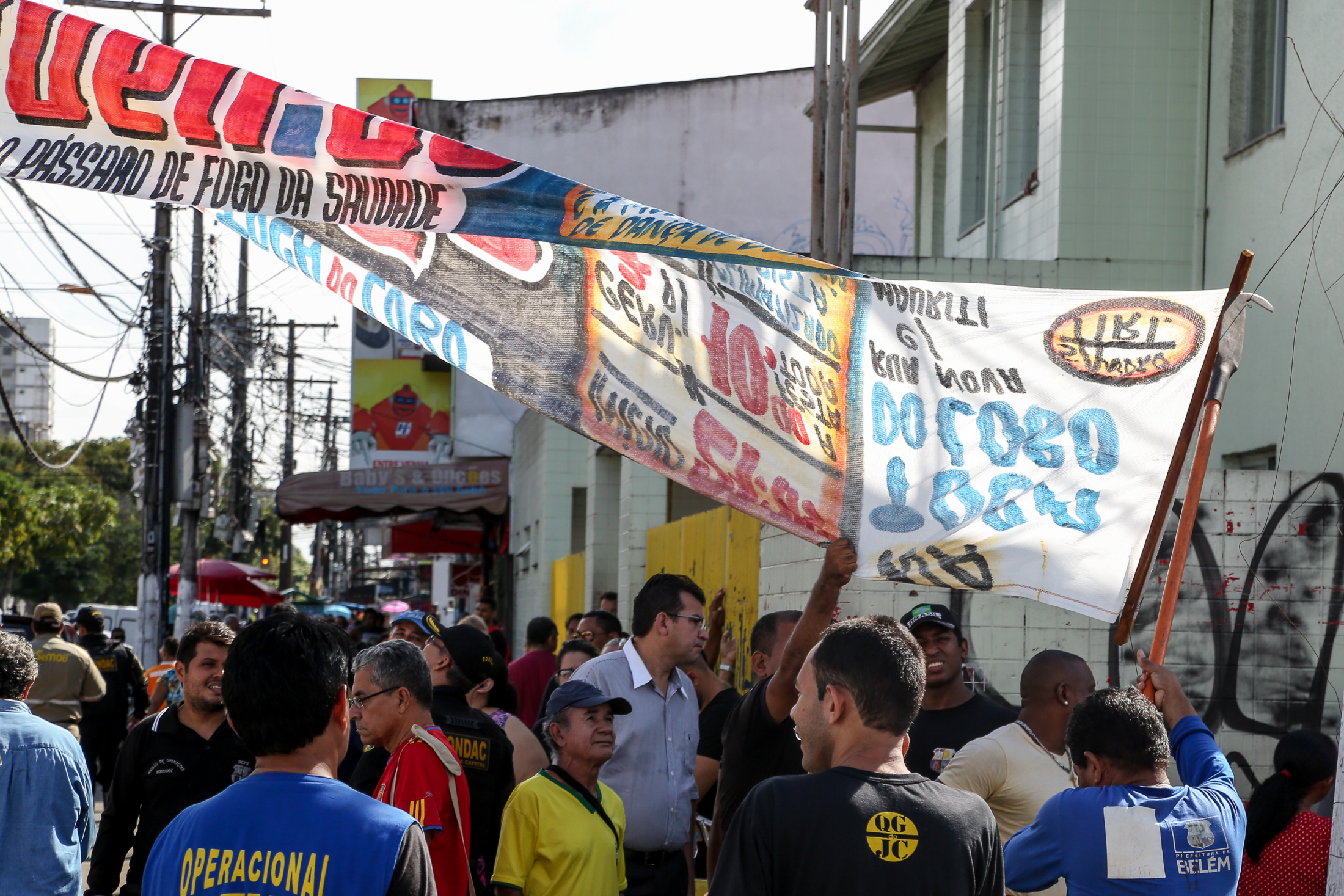 Mercado e feira da Pedreira recebem ação de ordenamento público da Prefeitura