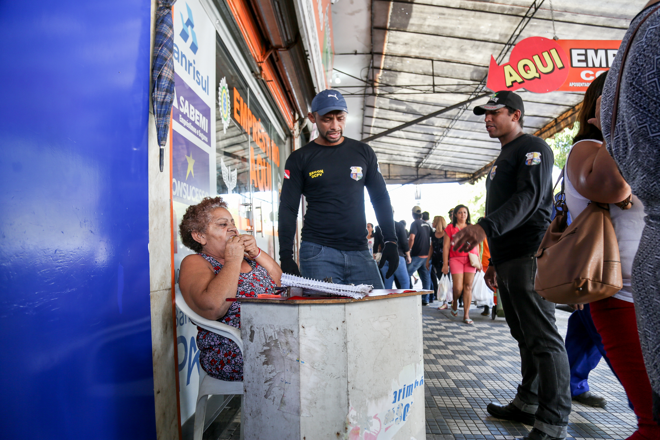 Mercado e feira da Pedreira recebem ação de ordenamento público da Prefeitura