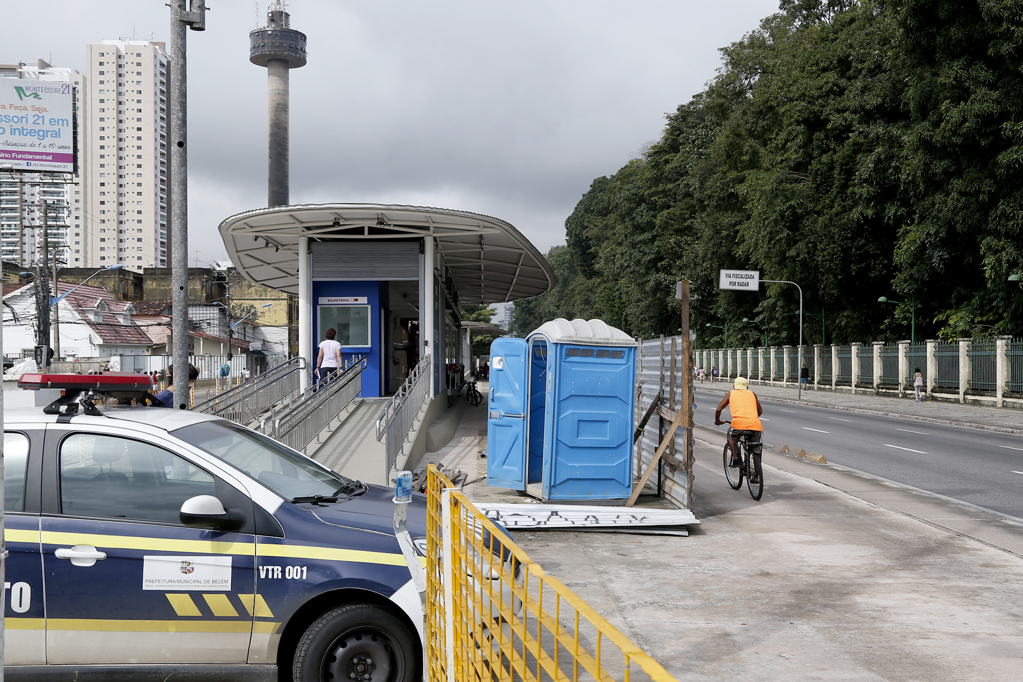Conclusão das obras das estações do BRT libera ciclovia da Almirante Barroso